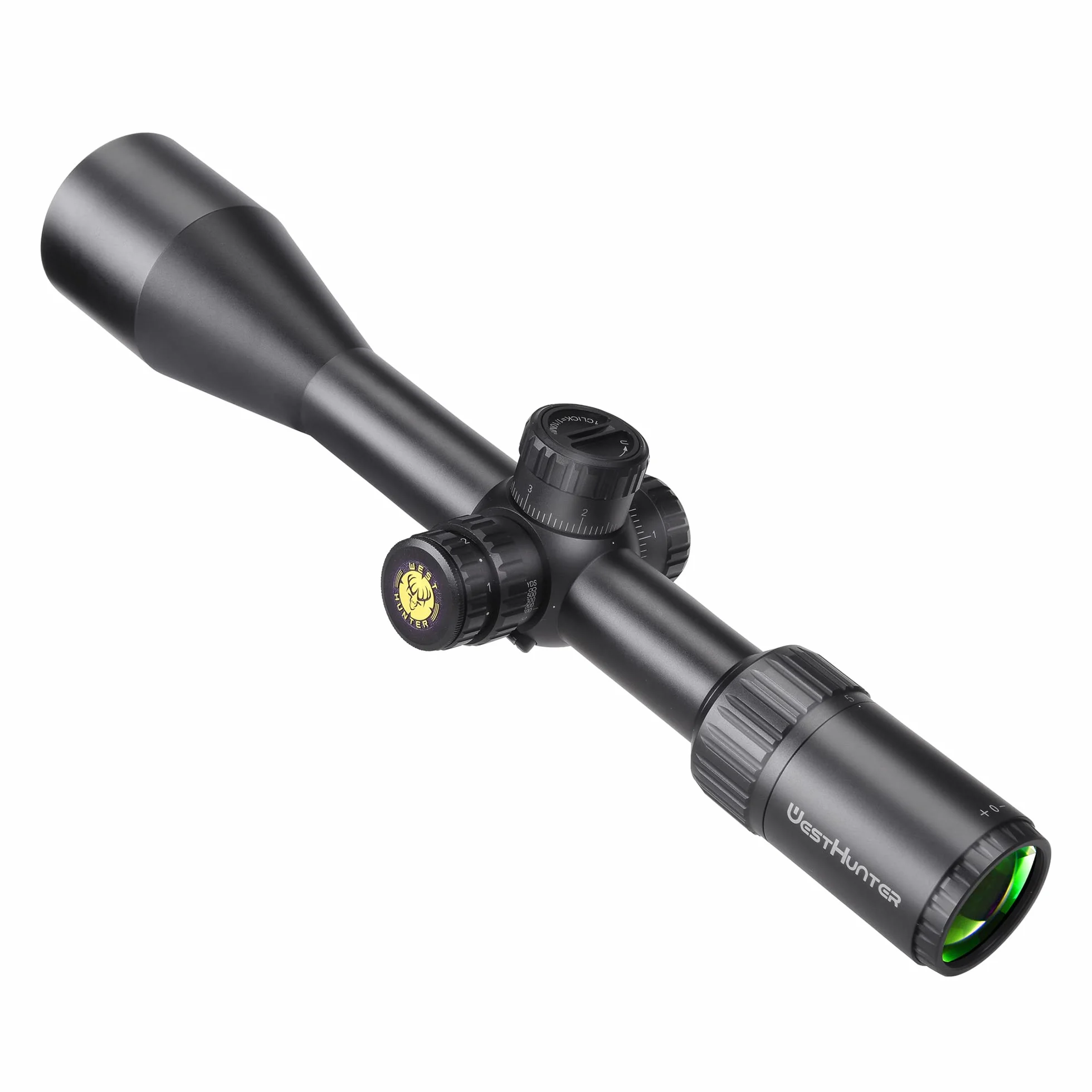 WestHunter Optics TD 5-25 x 50 SFIR FFP long-range, precyzyjna luneta celowa, czerwone oświetlenie, pierwsza płaszczyzna obrazu, rura środkowa 30 mm, taktyczna optyka 1/10 MIL do strzelania na