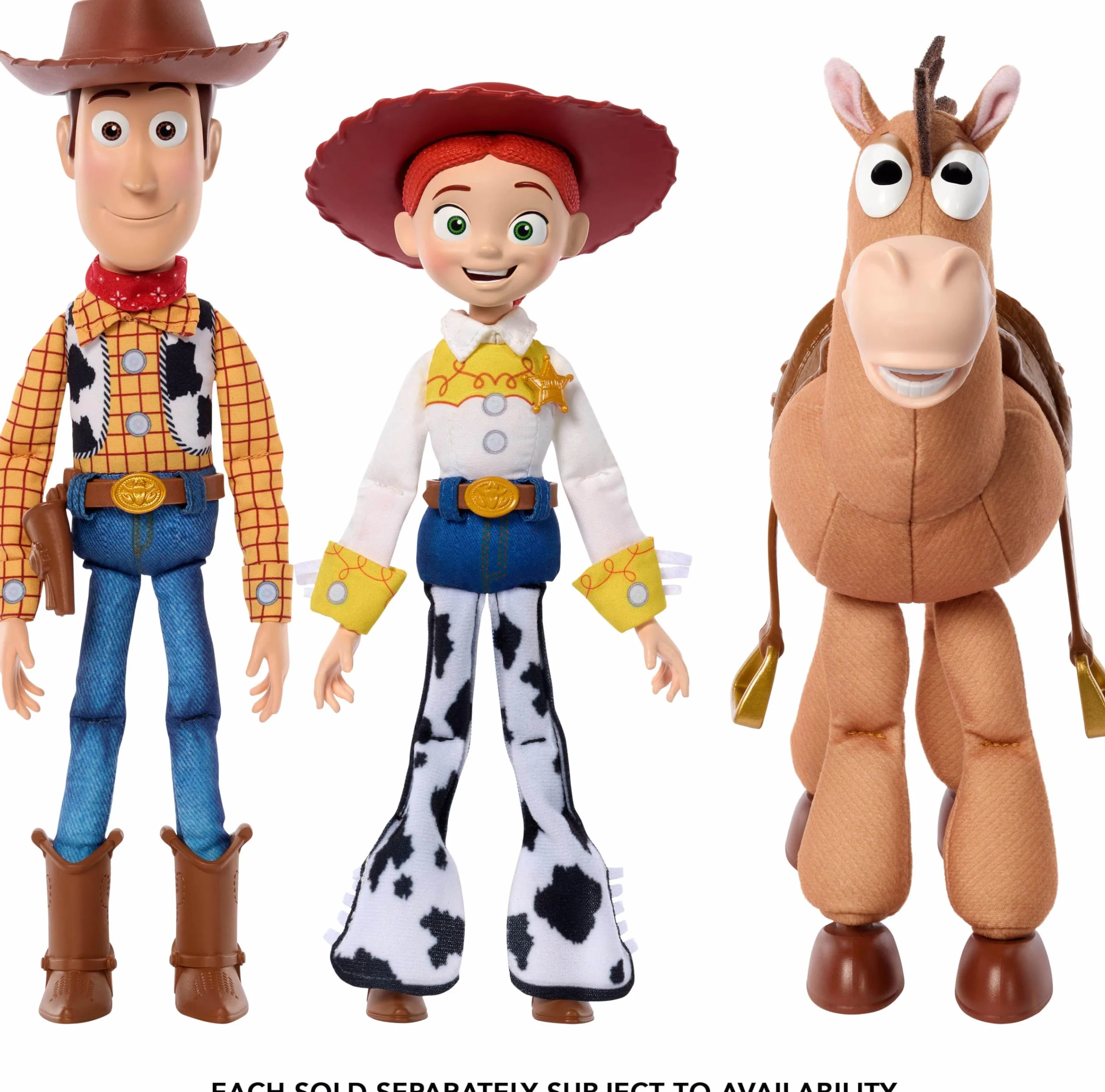 Mattel Disney Pixar Toy Story 5 Jessie Poupée de chiffon 17,8 cm Cowgirl rousse Figurine à collectionner souple