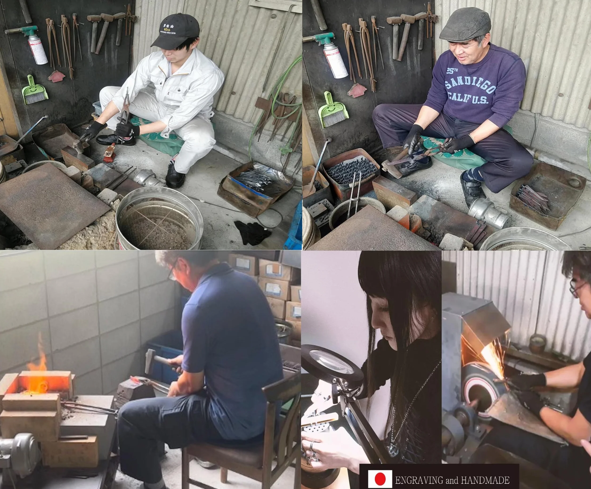 HIGO NO KAMI Couteau de Poche Pliant Artisanal Japonais Tokubetsu Tedukuri Fait Main au Japon par Nagao Kanekoma