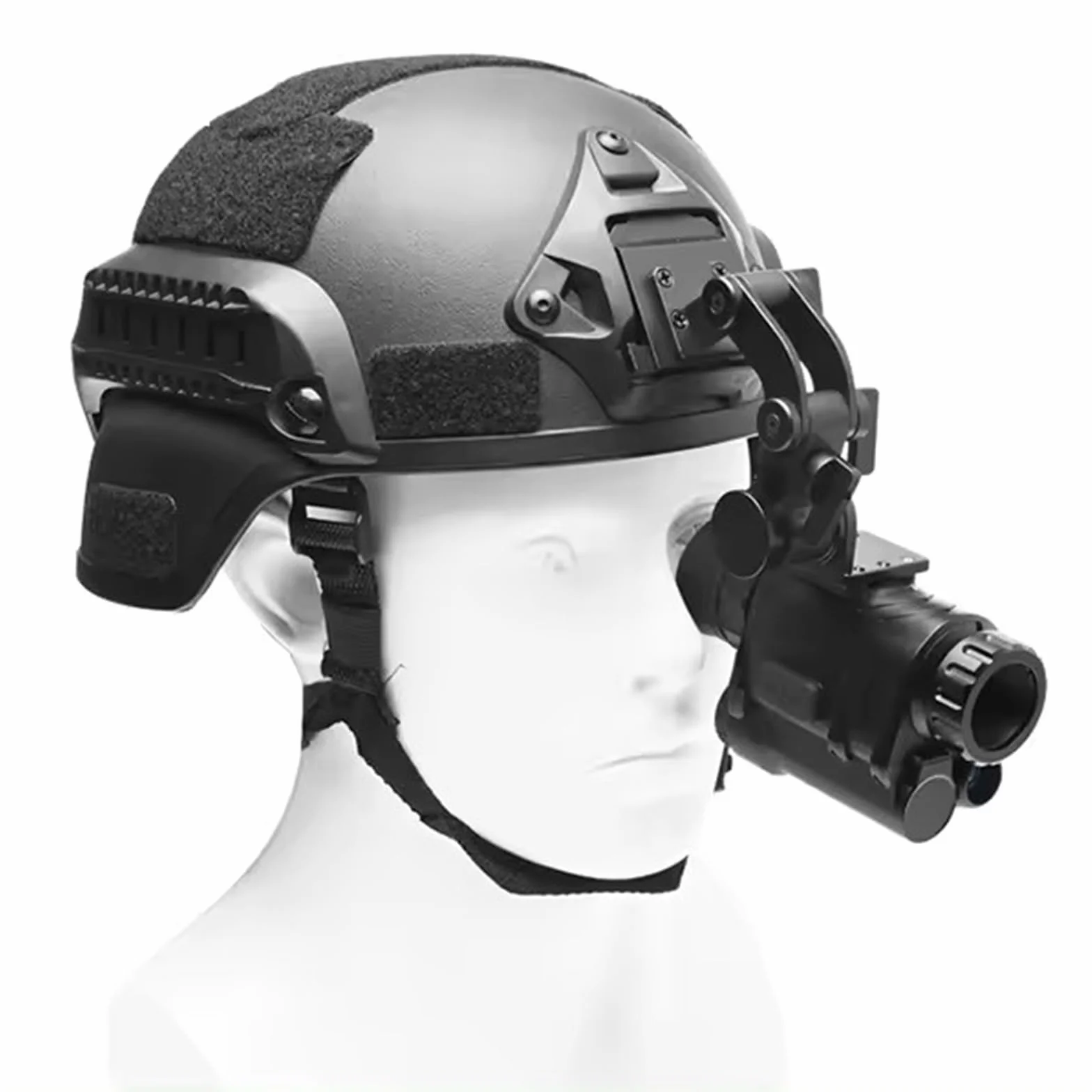 NVG30 Cyfrowy monokular noktowizyjny Noktowizor w podczerwieni Gogle noktowizyjne montowane na hełmie Nagrywanie i odtwarzanie HD 2560 x 1440 P, 4 tryby kolorów i 4-krotny zoom na kemping