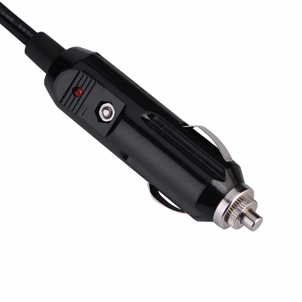 Kabel przedłużający do zapalniczki samochodowej, 3 metry / 9,8 stopy 12 V, 5,5 mm x 2,1 mm do urządzeń samochodowych kabel adaptera kabla zasilającego