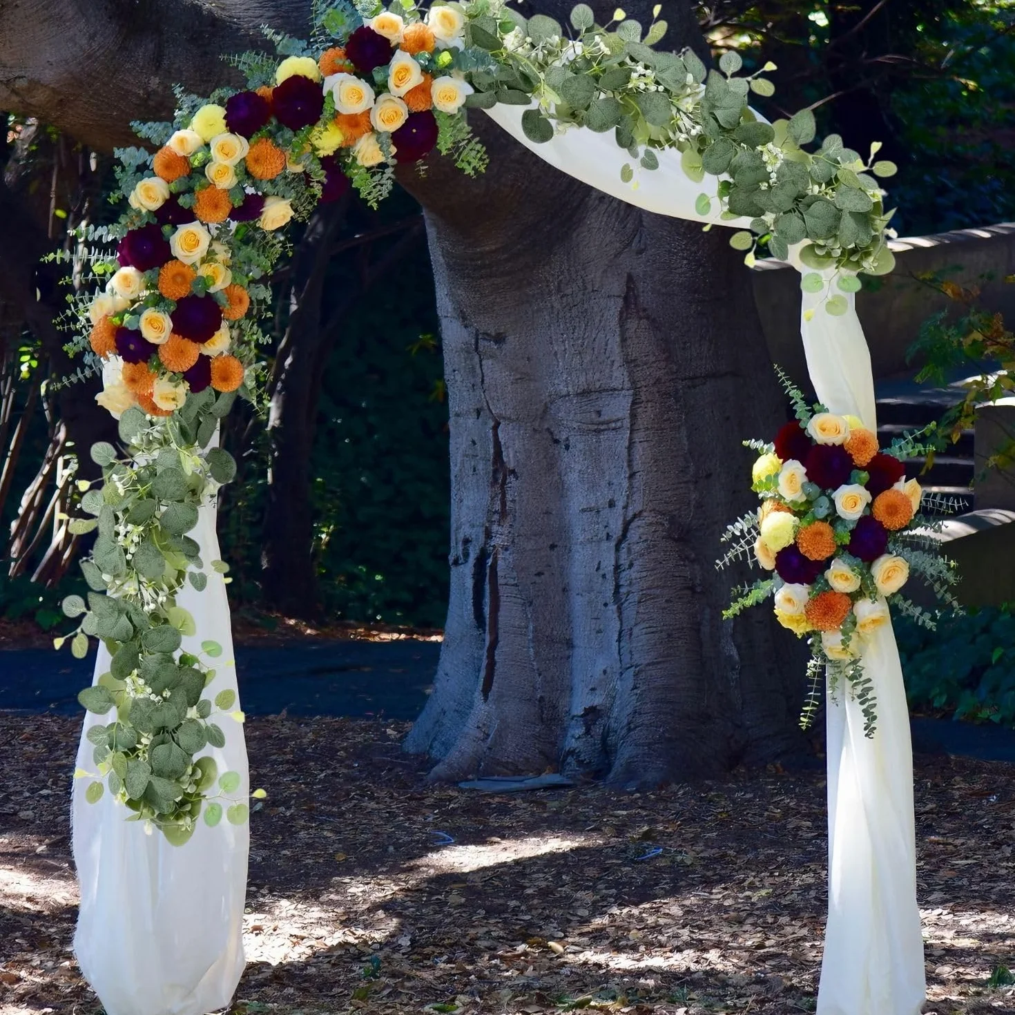 Guirlandes d'eucalyptus artificielles 1,8 m lot de 2 décoration verte pour mariage fête jardin