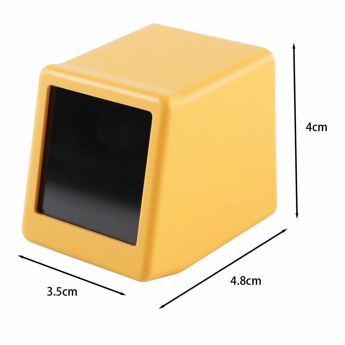 Ausi Station météo Wi-Fi intelligente avec animations GIF, horloge numérique jaune