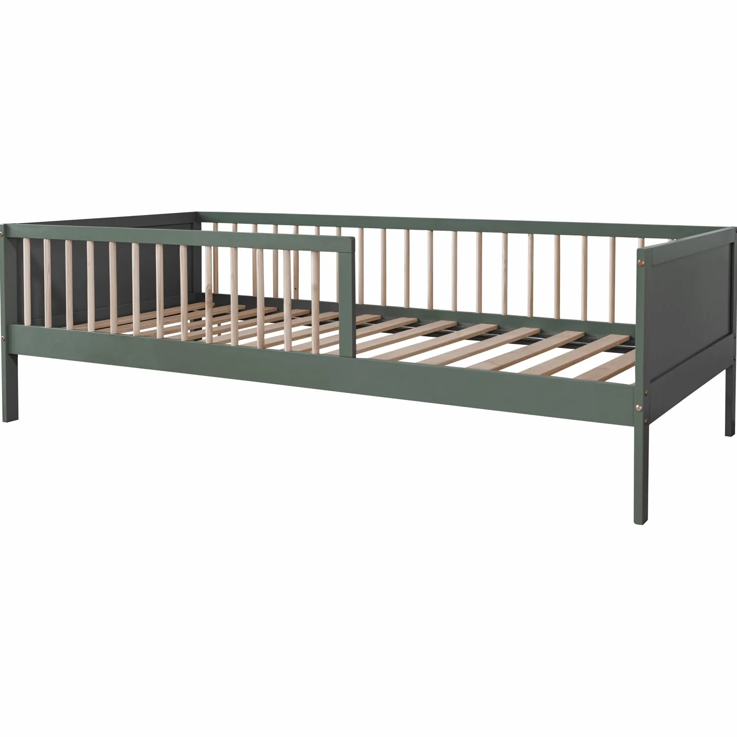 Happy Garden Lit Enfant Adam 190x90 cm Vert avec sommier à Lattes