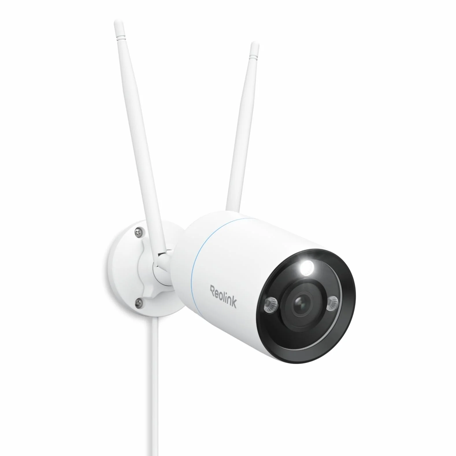 Reolink 4K Domowa Kamera Bezpieczeństwa, Kamera Zewnętrzna Wi-Fi 6 5/2,4 GHz z IP67, Wykrywanie Ludzi/Pojazdów/Zwierząt, Kolorowe Widzenie w Nocy, Dwukierunkowe Audio, Nagrywanie 24/7, RLC-810WA