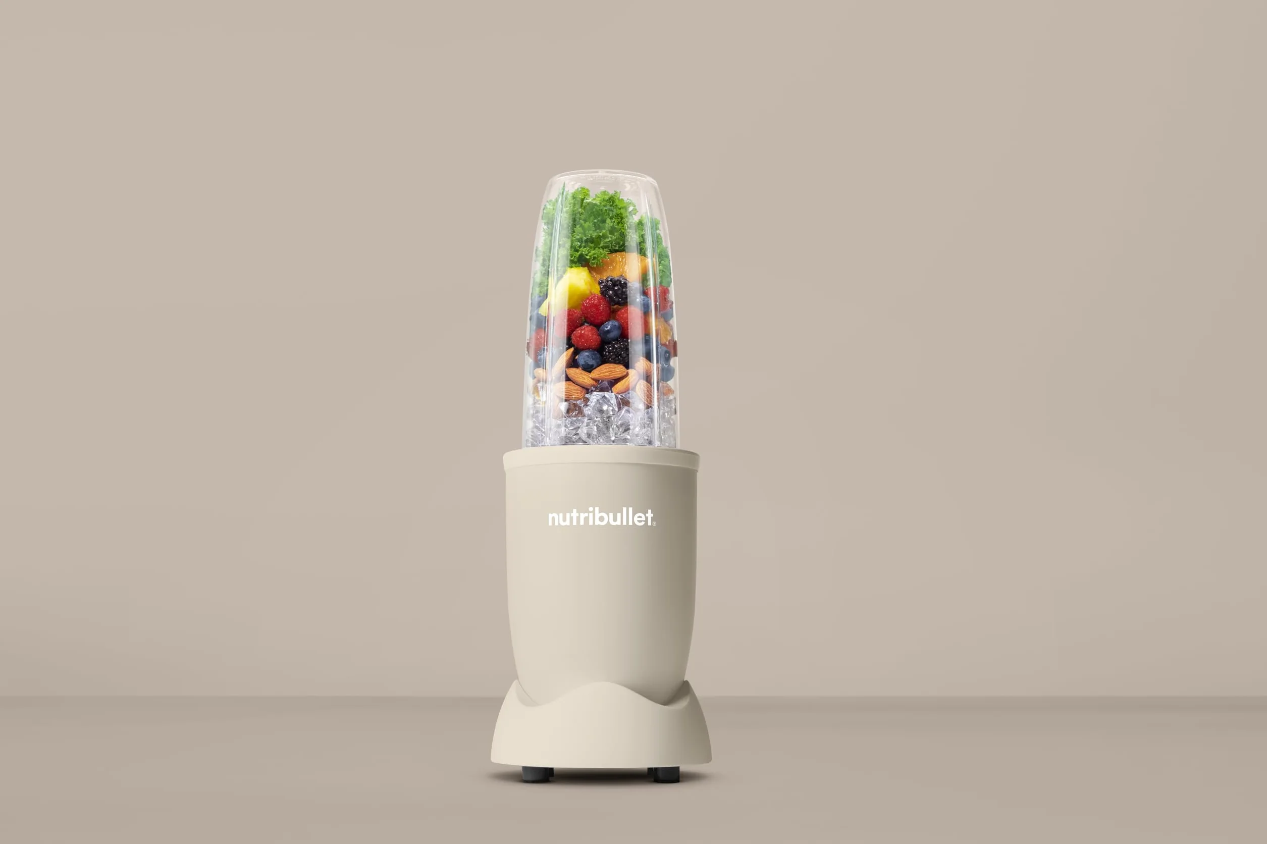 Nutribullet Pro 900 - Blender Personnel Multifonction, Smoothie, Fruits et Légumes, Compact, Facile à Utiliser et Nettoyer, Extraction Nutriments, 900W, Minéral Gris (NB904MASN)