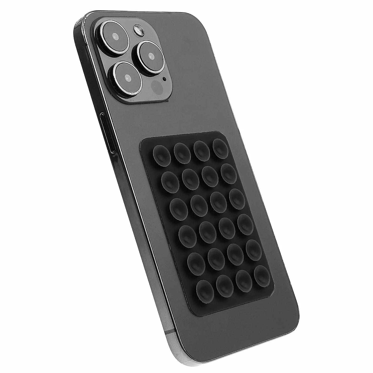 Gjinxi Silikonowy uchwyt na telefon z przyssawką, antypoślizgowy uchwyt na telefon z przyssawką, mobilny uchwyt na lusterko fidget, do selfie i filmów Tiktok, kompatybilne z etui, 4