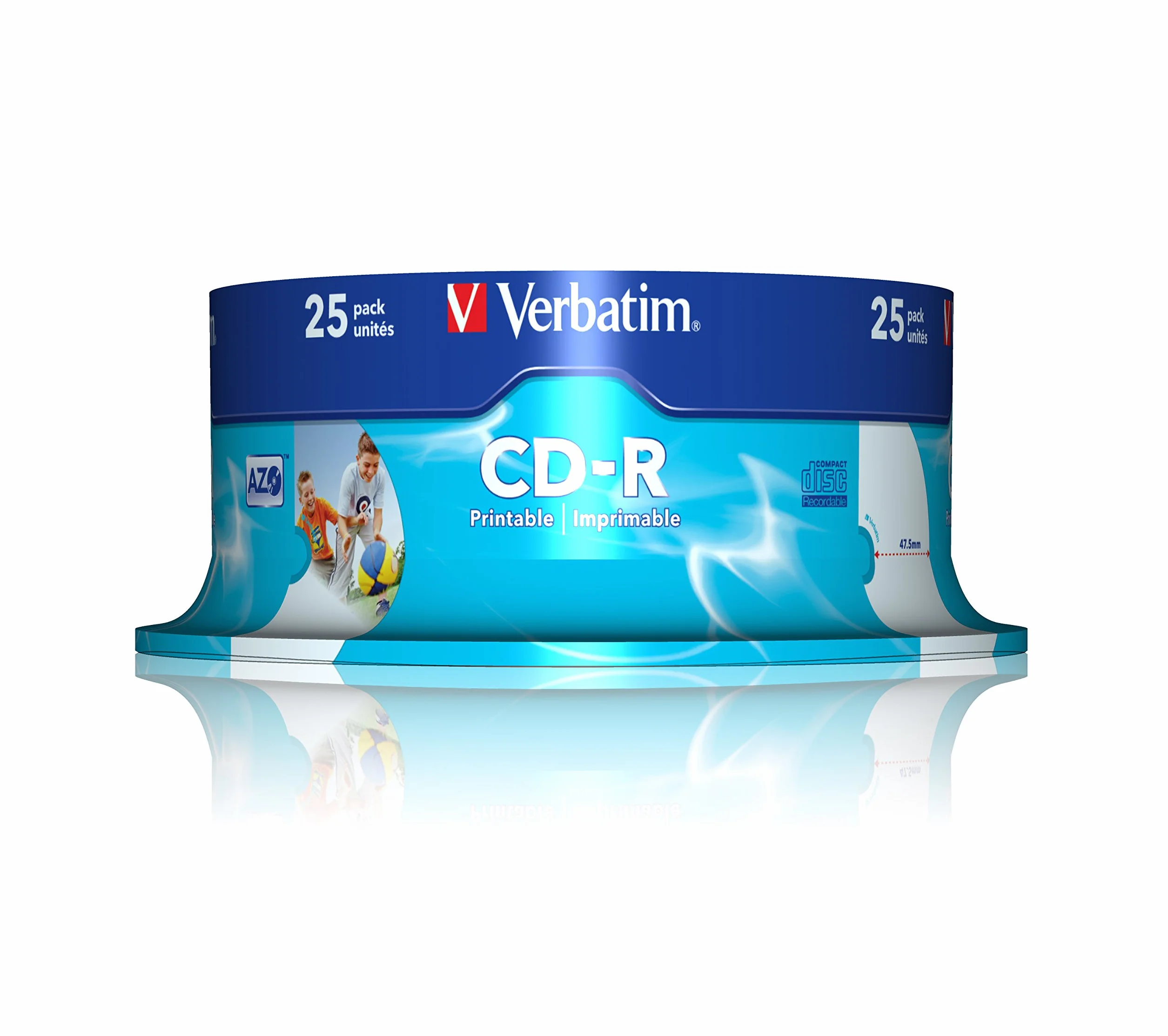 Verbatim CD-RW Virgin CD-R 700 Mo 25 pièces 120 mm 52x