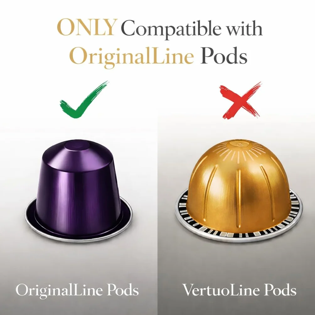 Amazon Basics Rangement pour Orignalline Nespresso 1 Tiroir 50 Capsules Capacité Noir