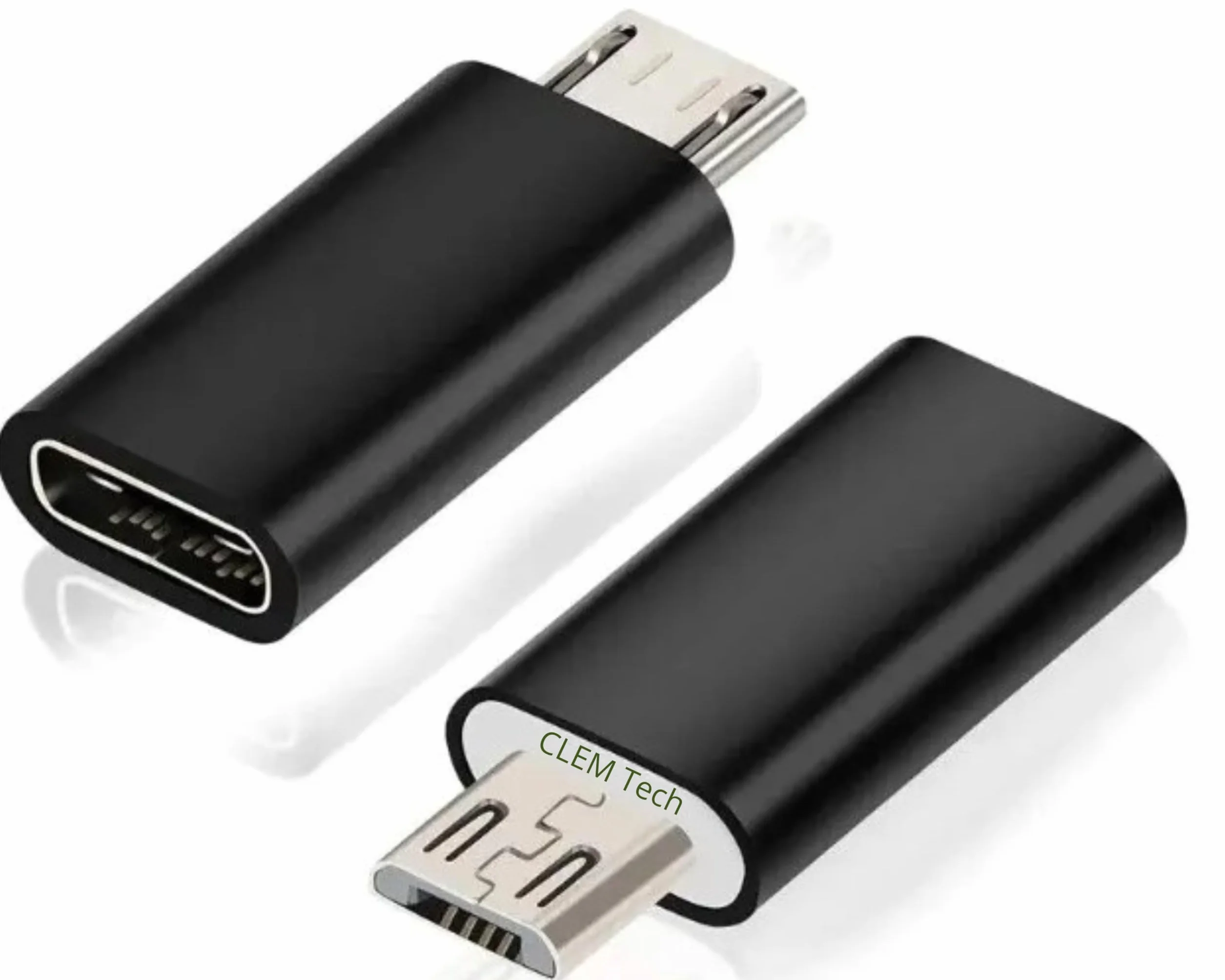 Adaptateur USB-C vers Micro USB Lot de 2 Clem Tech