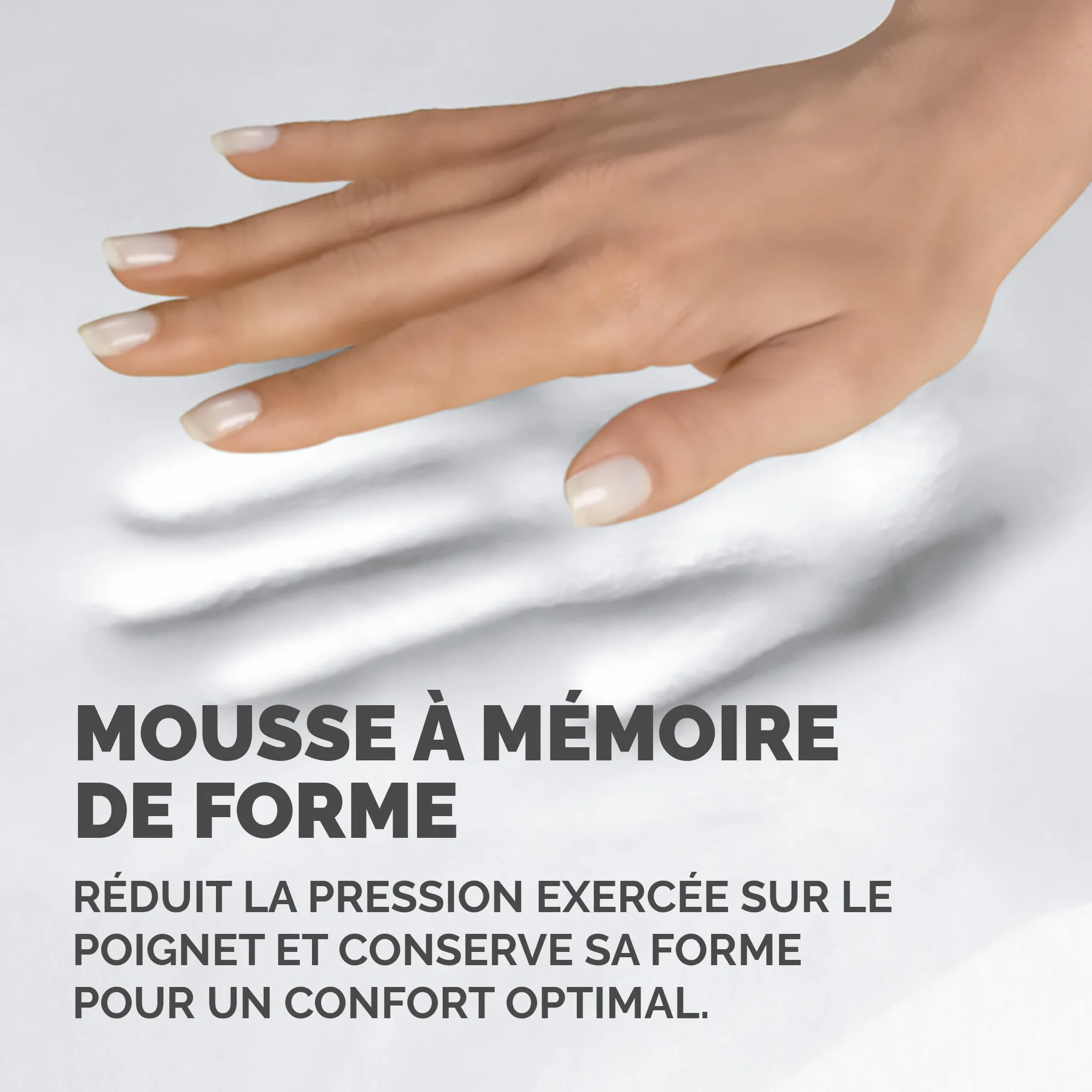 Fellowes Tapis de Souris Ergonomique avec Support de Poignet Noir