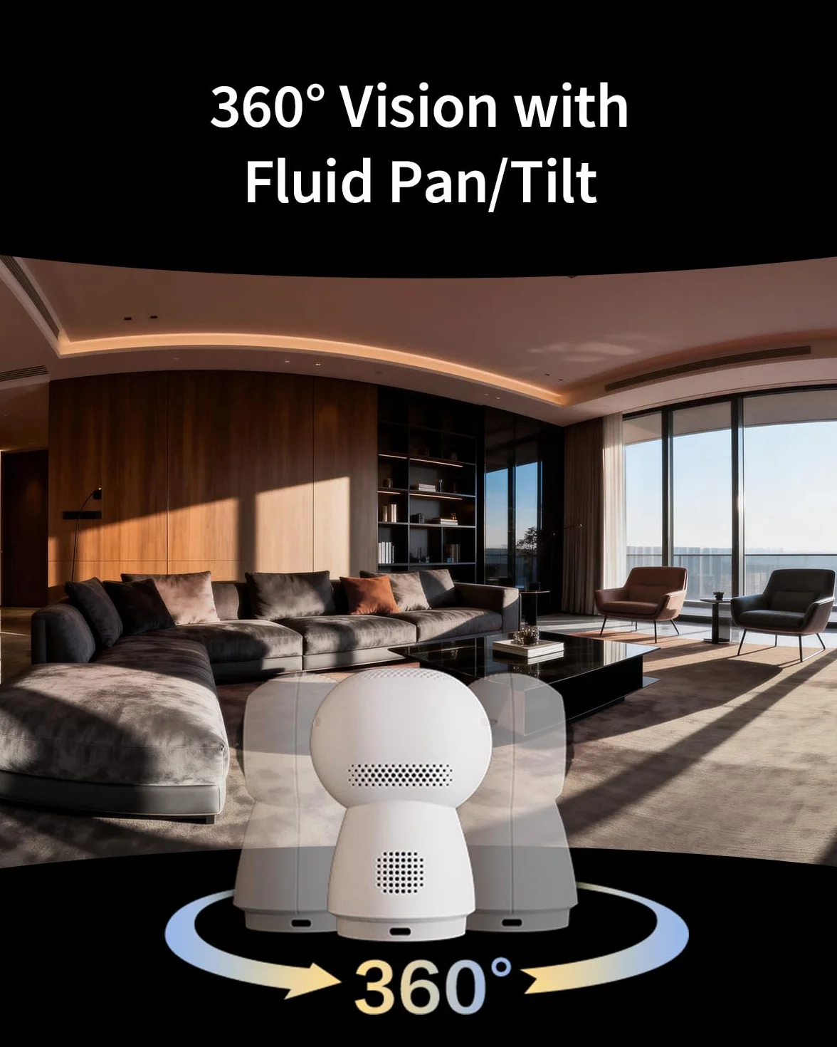 Aqara 4K UHD Matter Camera Hub G350 : Dual-Lens, zoom 9x, obrót 360°, śledzenie AI, rozpoznawanie twarzy/gestów. Współpracuje z Apple HomeKit, Alexa, Google Home i SmartThings