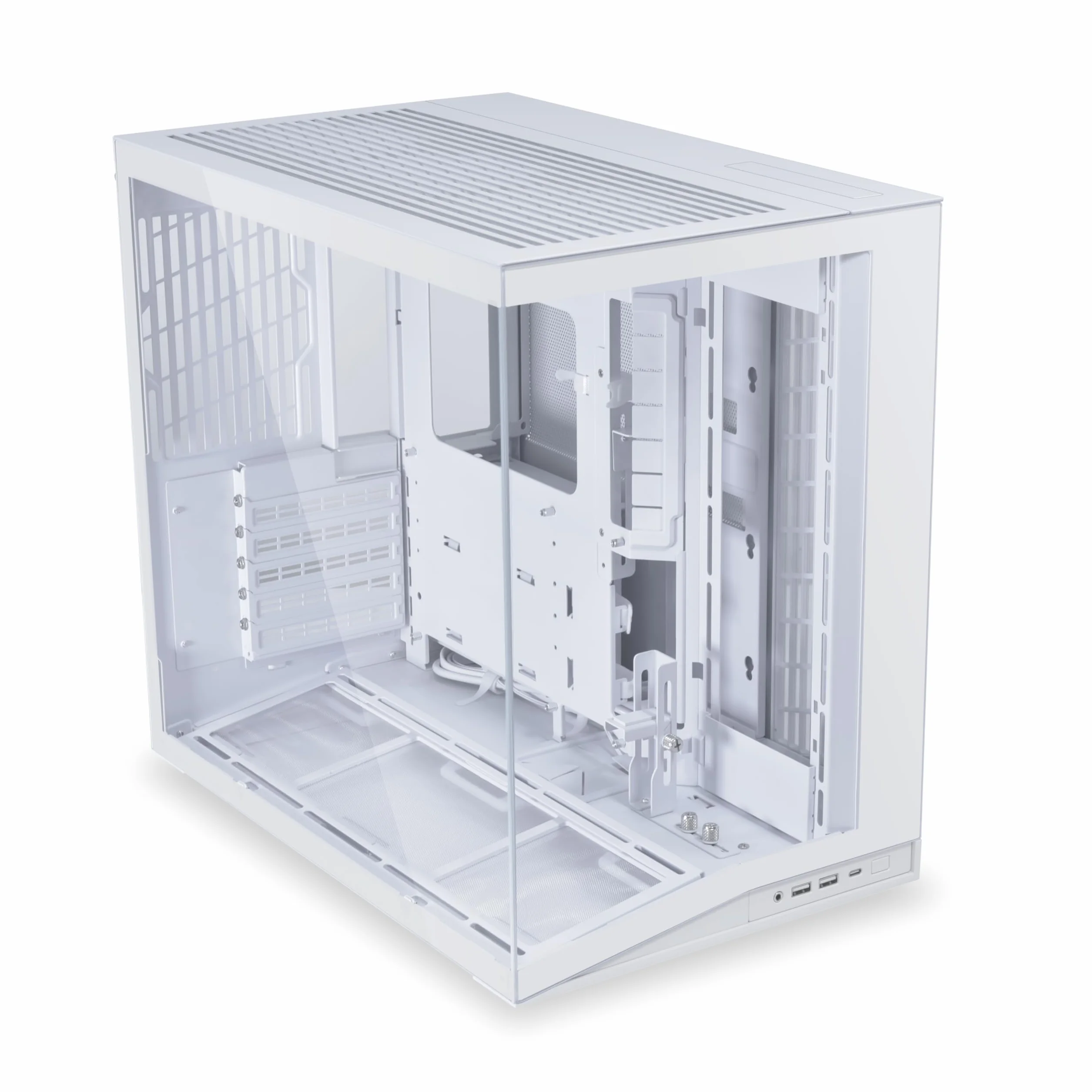 Lian Li O11 Dynamic Mini V2 PC-Geh?use, Mini-Geh?use, ATX, Tempered Glass - wei?