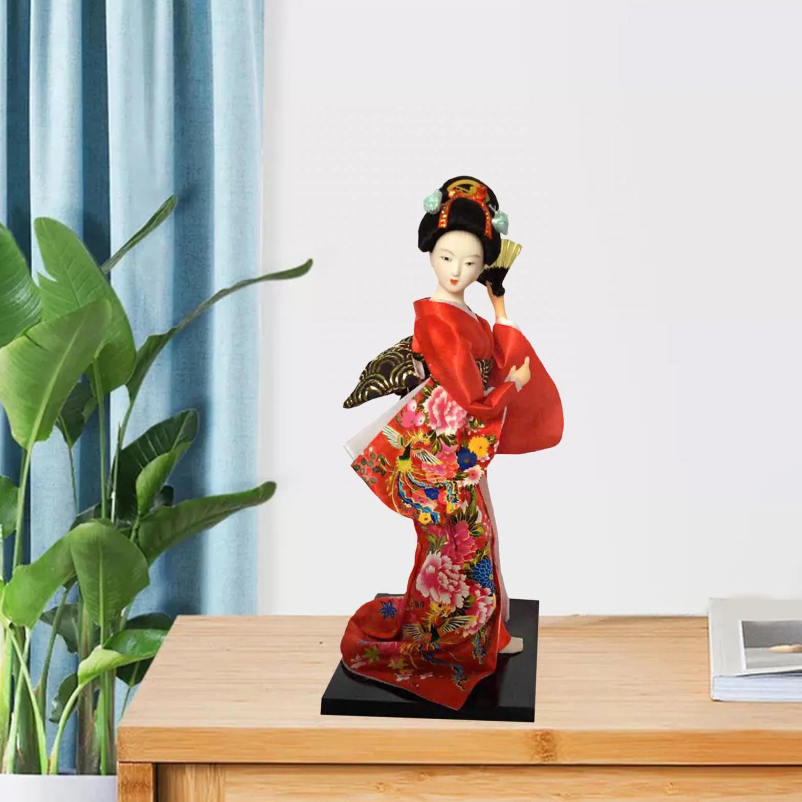 Poupées Geisha japonaises ethniques, poupée kimono 9 pouces, statue asiatique décoration table