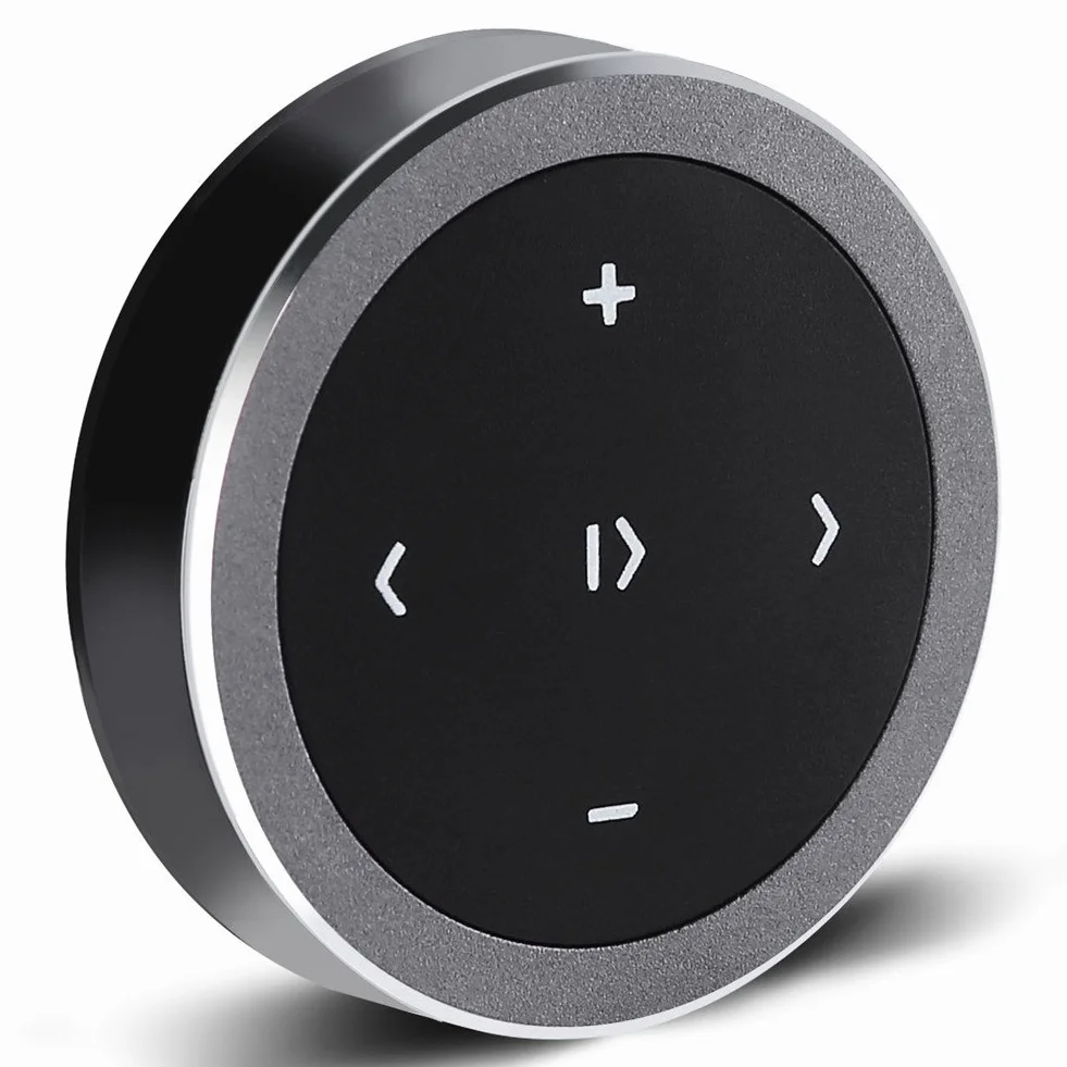 Klawisze multimedialne na kierownicę samochodową, uniwersalny Car Wireless Bluetooth 4.0, pilot zdalnego sterowania, przycisk multimedialny, kontroler audio do telefonu komórkowego i tabletu