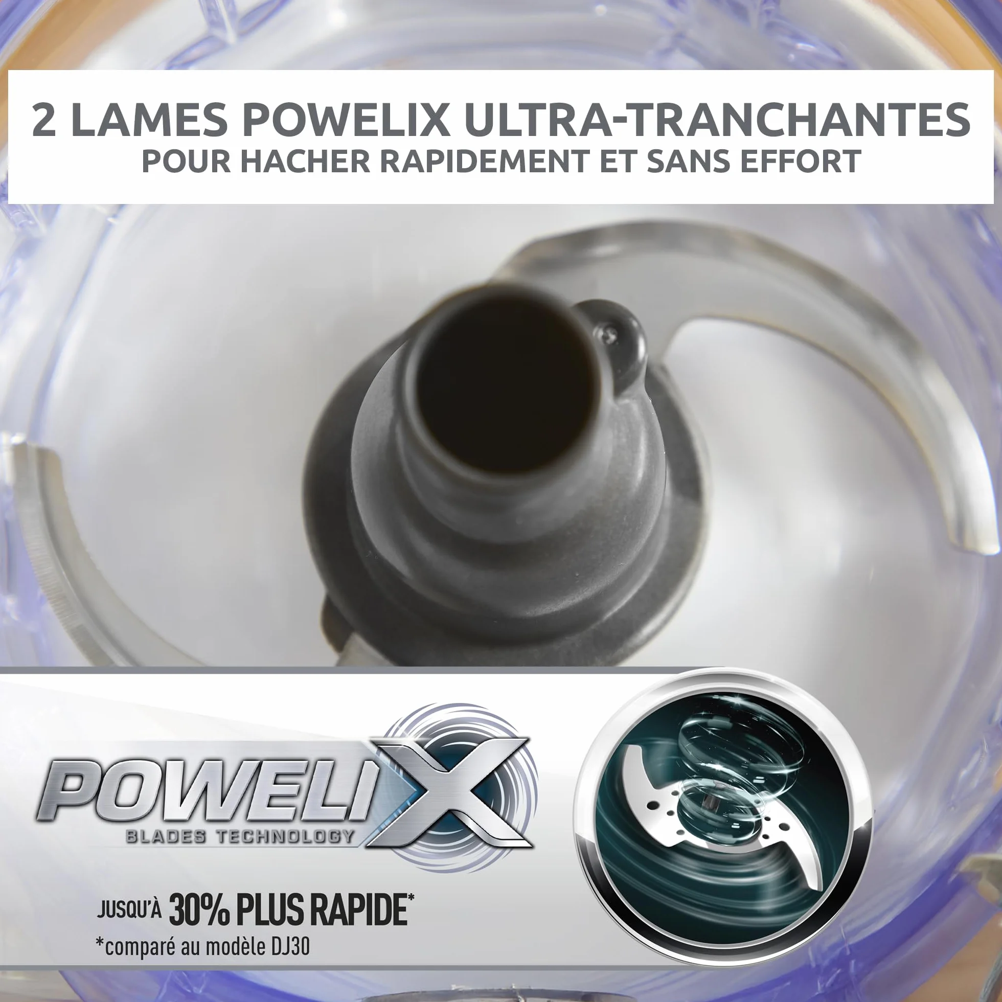 Moulinex Hachoir électrique, 1000 W, Hache, Mixe, Viande, Légumes, Herbes, Ails, Oignons, Fruits secs, Fabriqué en France, La Moulinette, Blanc DPA141