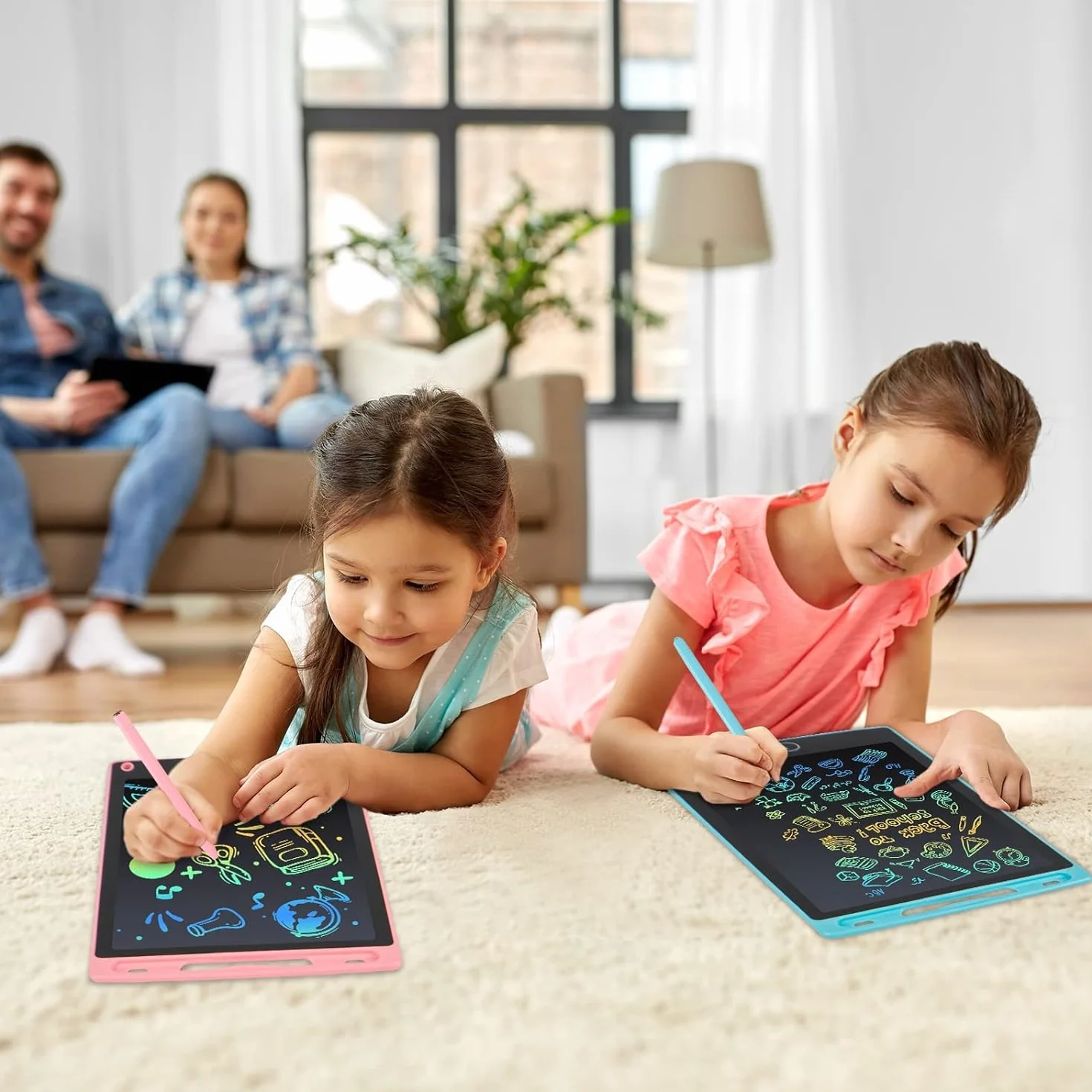 Tablette Dessin Enfant 8.5 Pouces LCD Éducative Jouet Filles Garçons