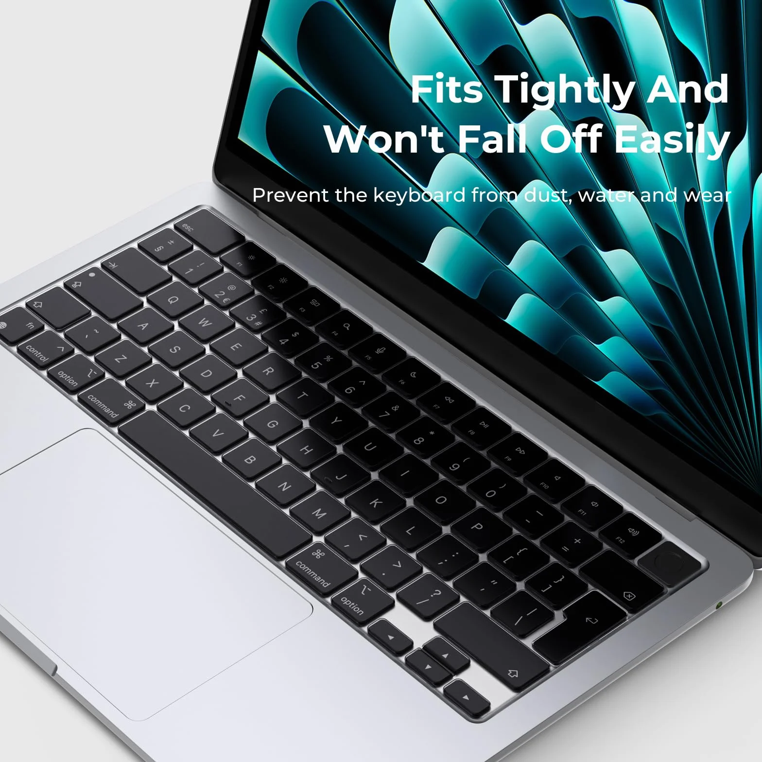 Protection Clavier Compatible MacBook Air M5 M4 M3 M2 13.6" 15" 2026-2022 MacBook Pro M5-M1 Pro/Max 14" 16" 2026-2021 TPU Clair