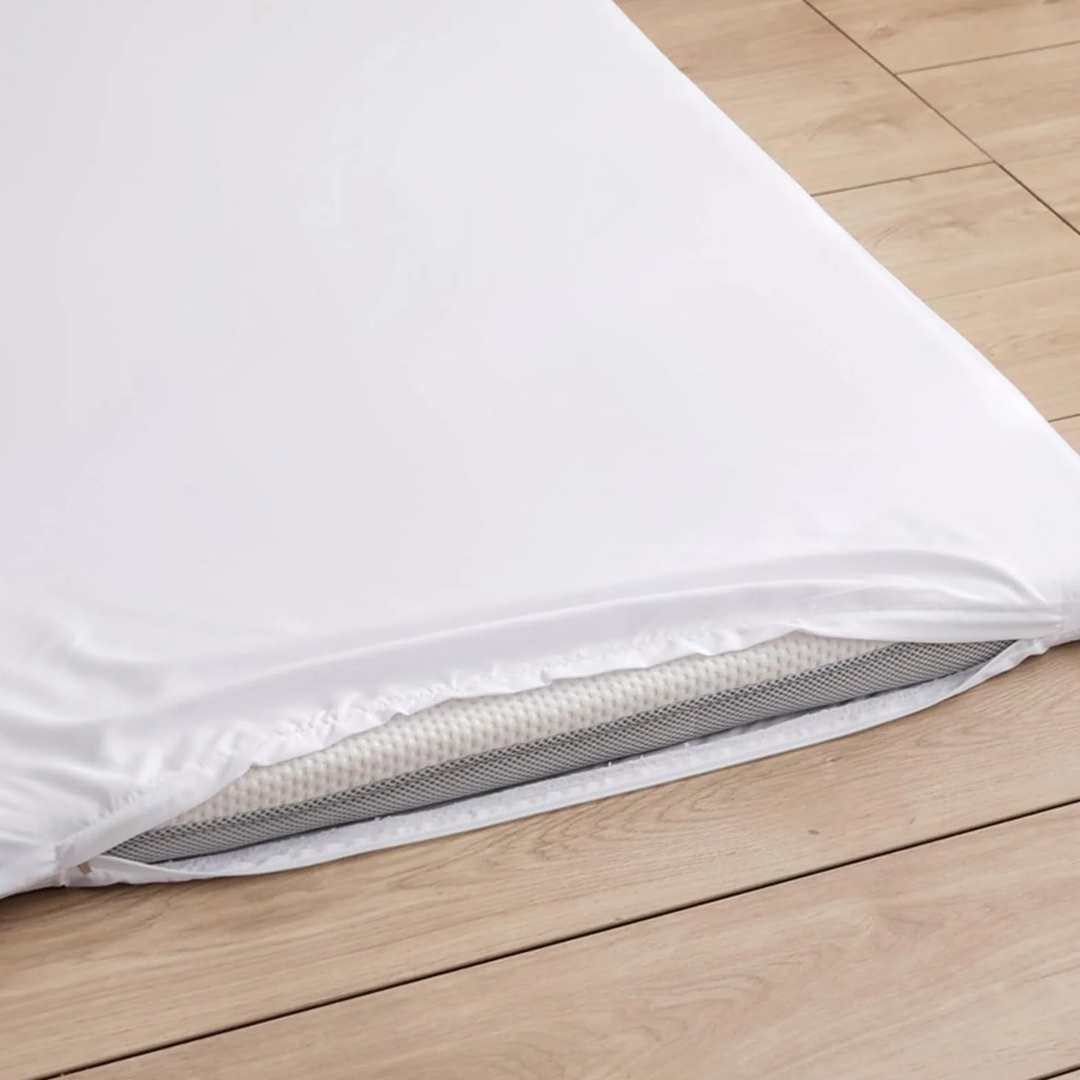 Housse pour matelas futon japonais traditionnel Lavable avec fermeture éclair King size 180 x 200 cm Rouge