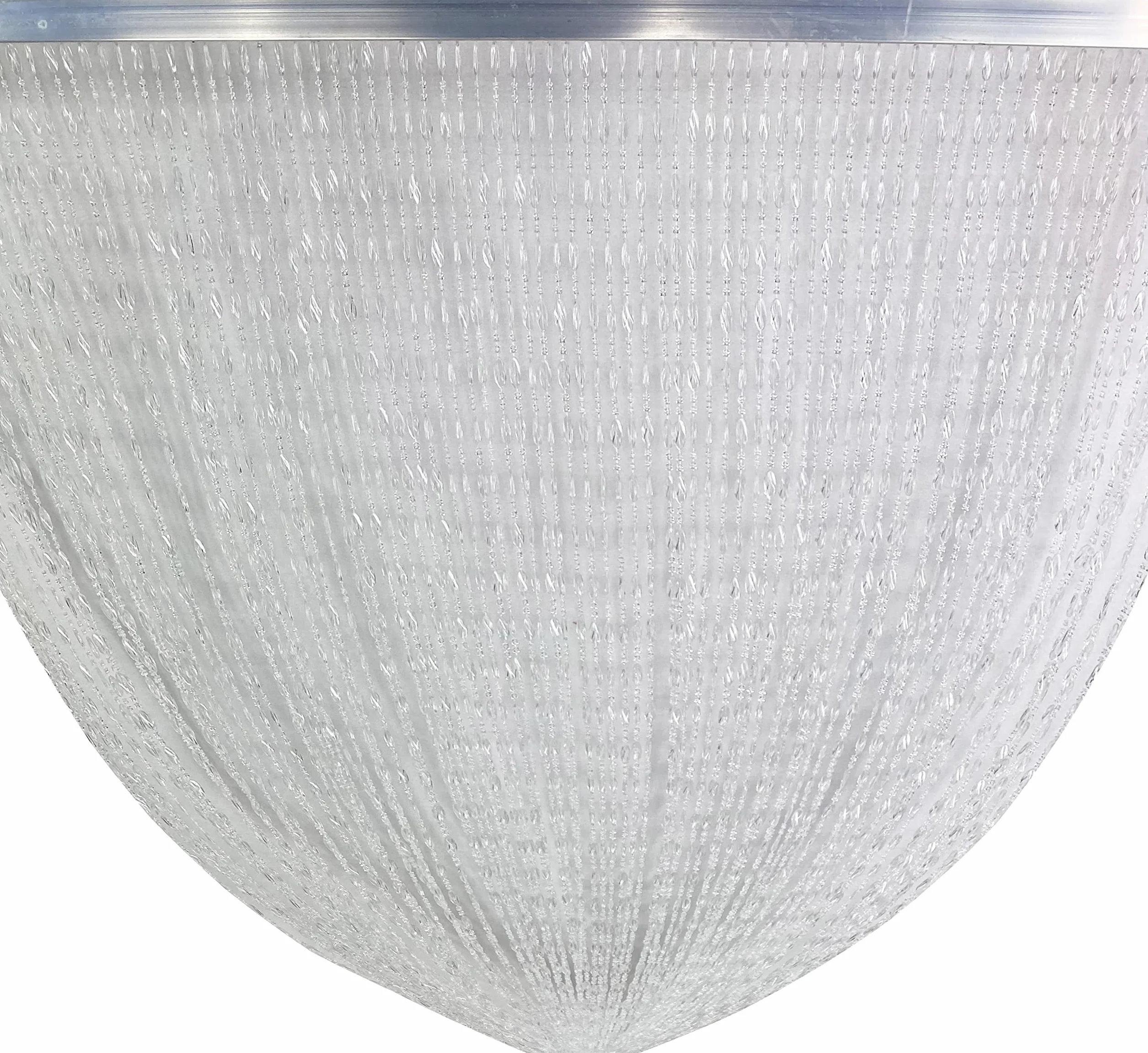Pablo Rideau à Perles Anti-Insectes PVC Anti-Bruit 120x220 cm Transparent