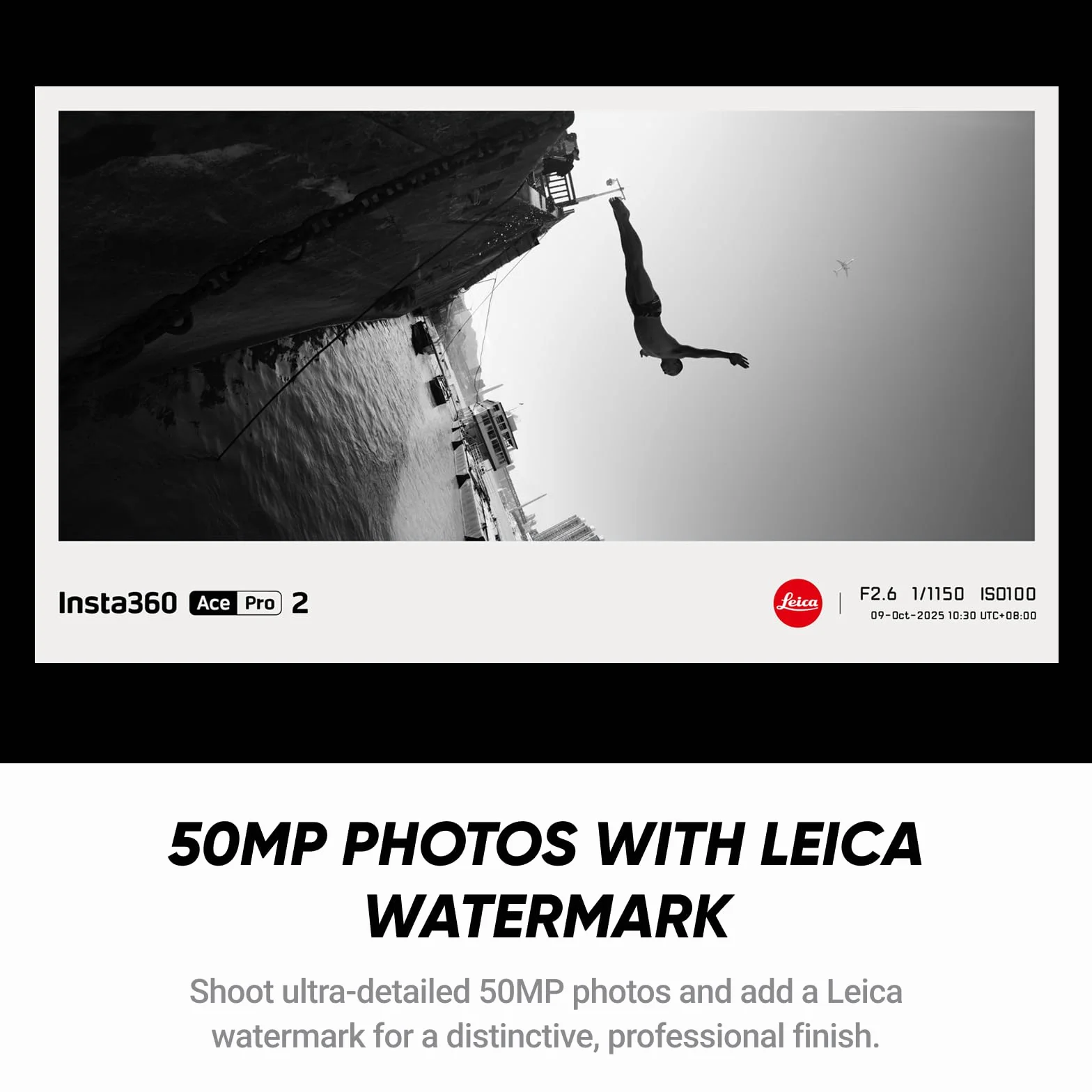 Insta360 Ace Pro 2 sztuki limitowanej edycji Videomaker, wodoodporna kamera sportowa 8K, zaprojektowana z Leica, czujnik 1/1,3", zestaw uchwytu Xplorer Pro, soczewka filmowa, filtr Black Mist