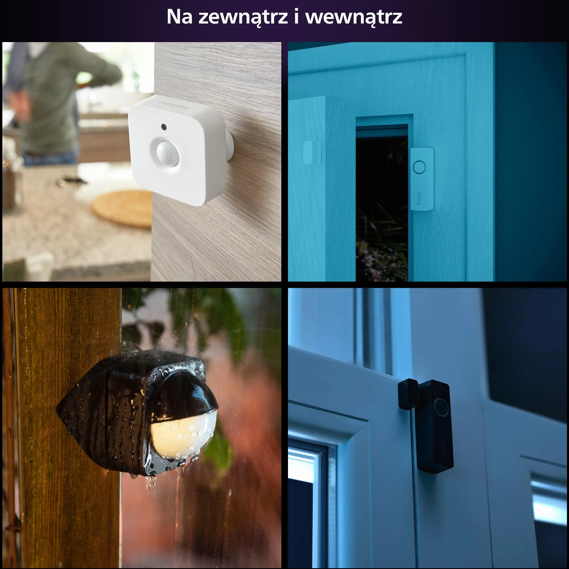 Philips Hue Raven Kamera przewodowa biała