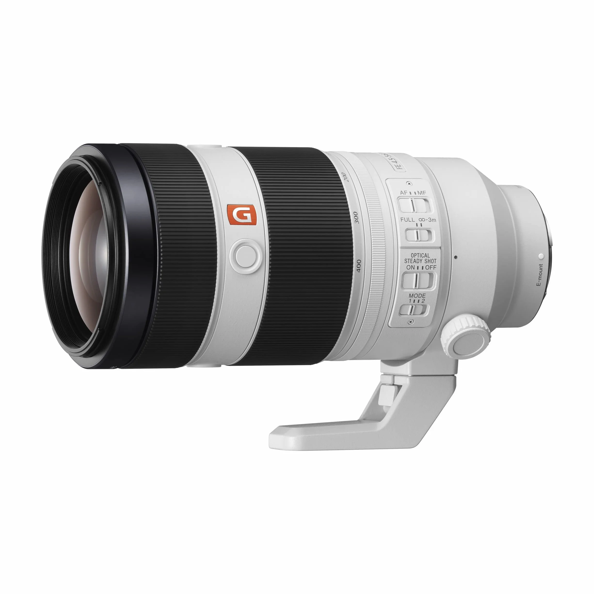 Sony 100–400 mm f/4.5–5.6 G Master OSS E-Mount teleobiektyw superzoom (doskonały do sportu, dzikiej przyrody i akcji)