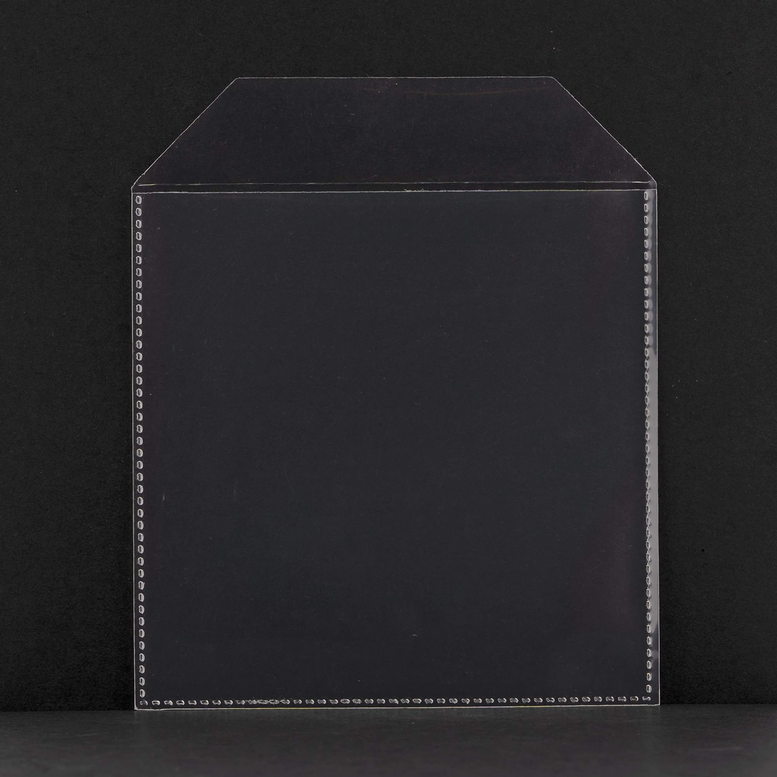 Dragontrading® Lot de 50 CD Sleeve 80 micron avec rabat