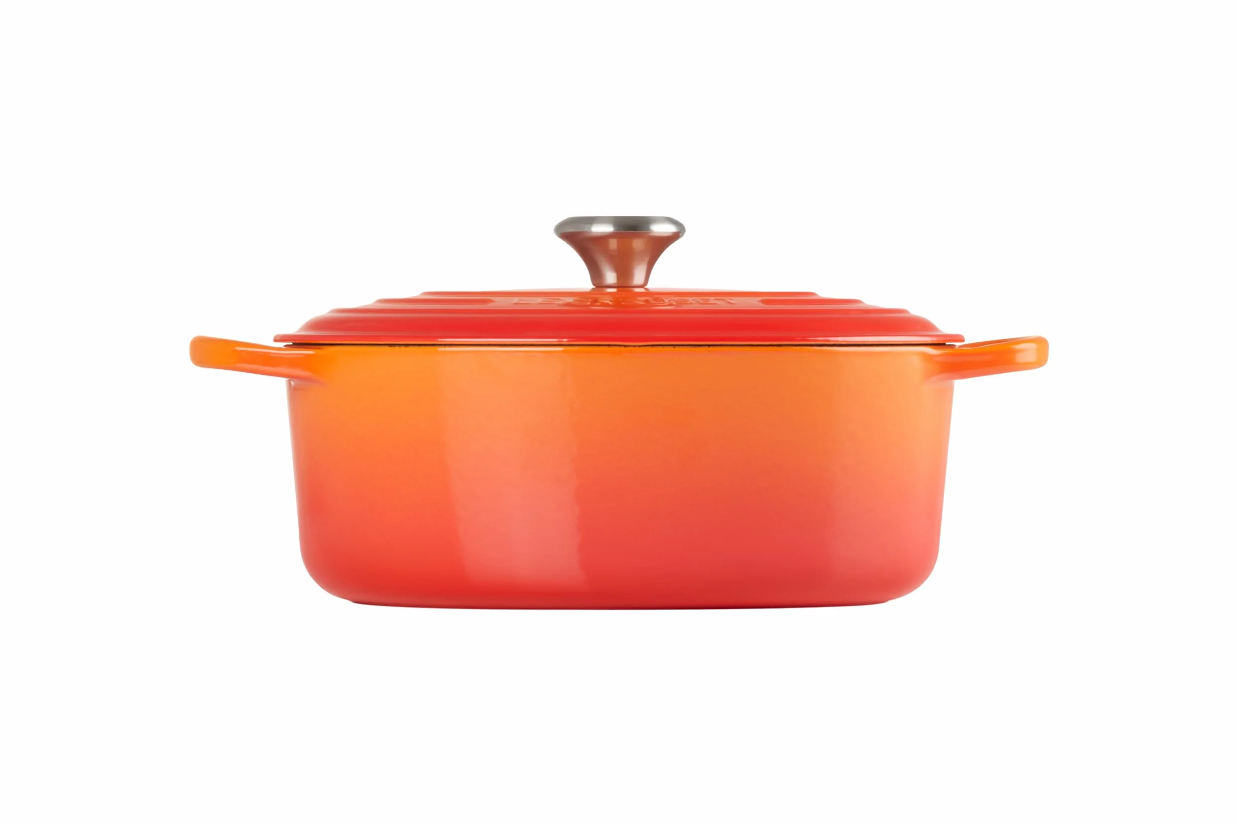 Le Creuset Cocotte en Fonte Émaillée Signature avec Couvercle, 29 cm, Ovale, 4,7 L, 4,675 kg, Volcanique, 21178290902430