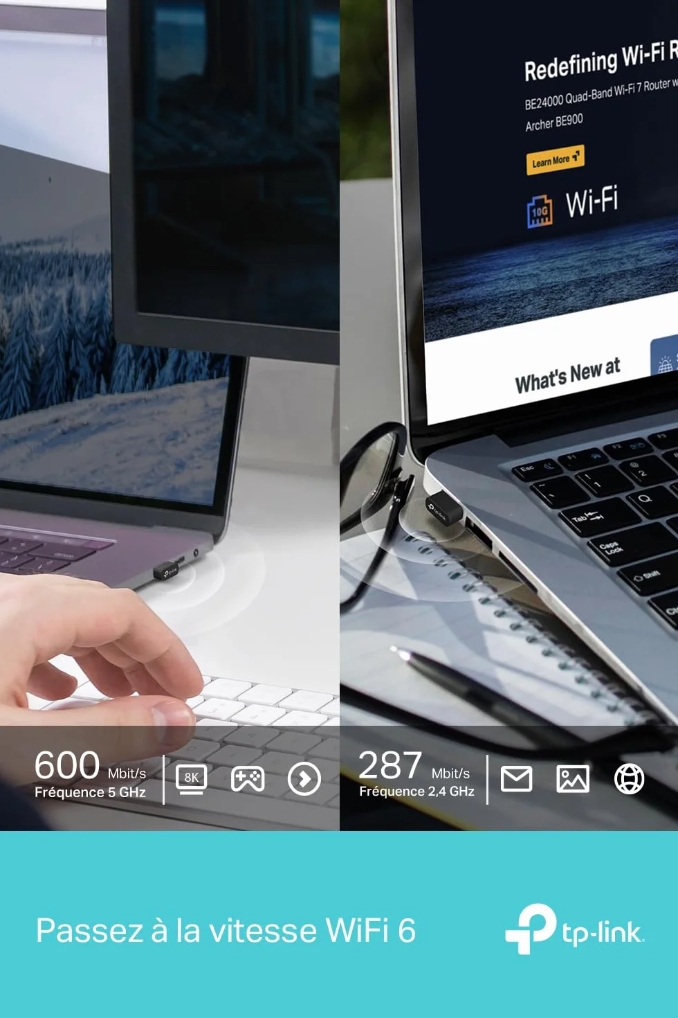 TP-Link Archer TX10UB Nano Clé WiFi 6 AX900 pour PC