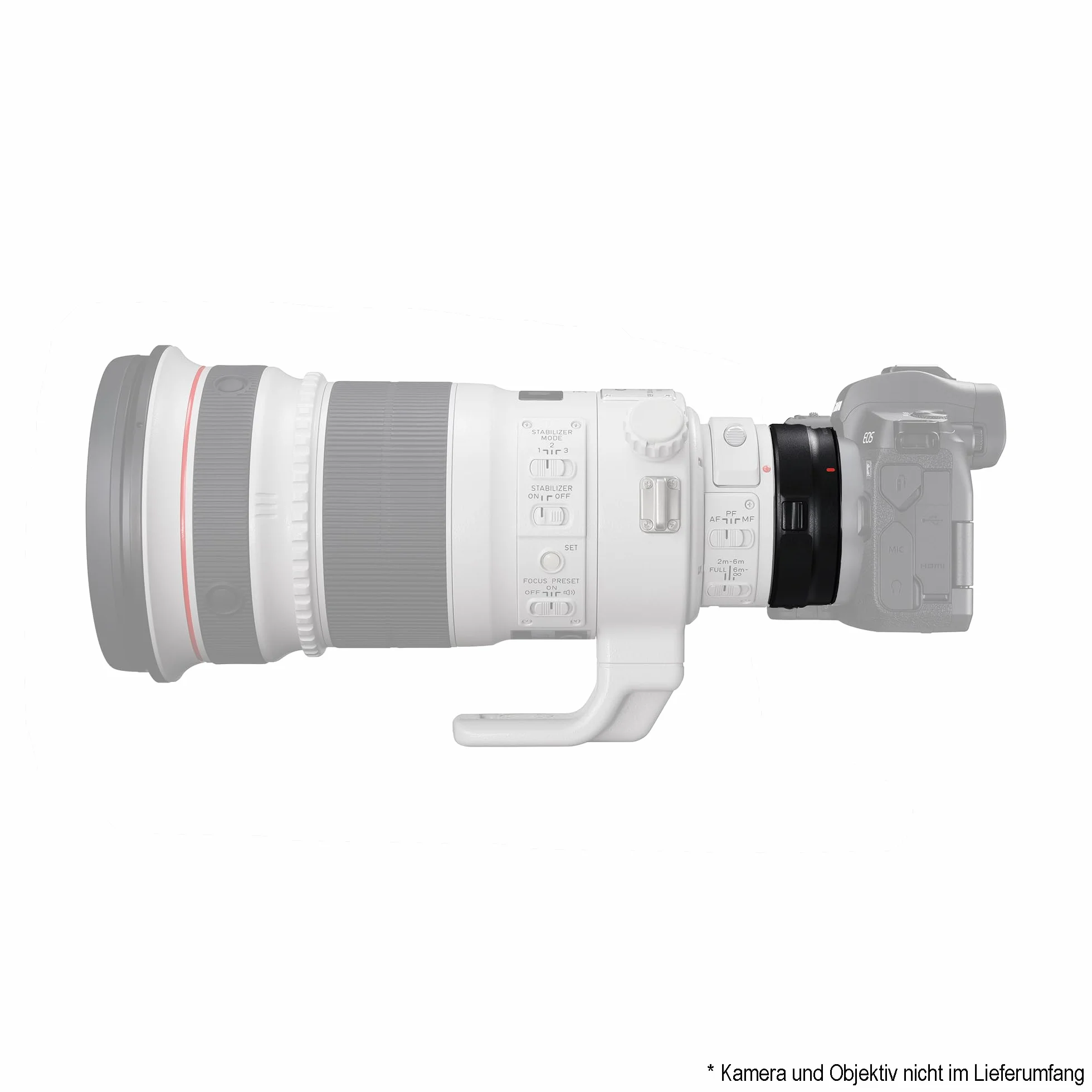 Canon 2971C005 Adapter Bagnetowy, Czarny, EF - EOS R