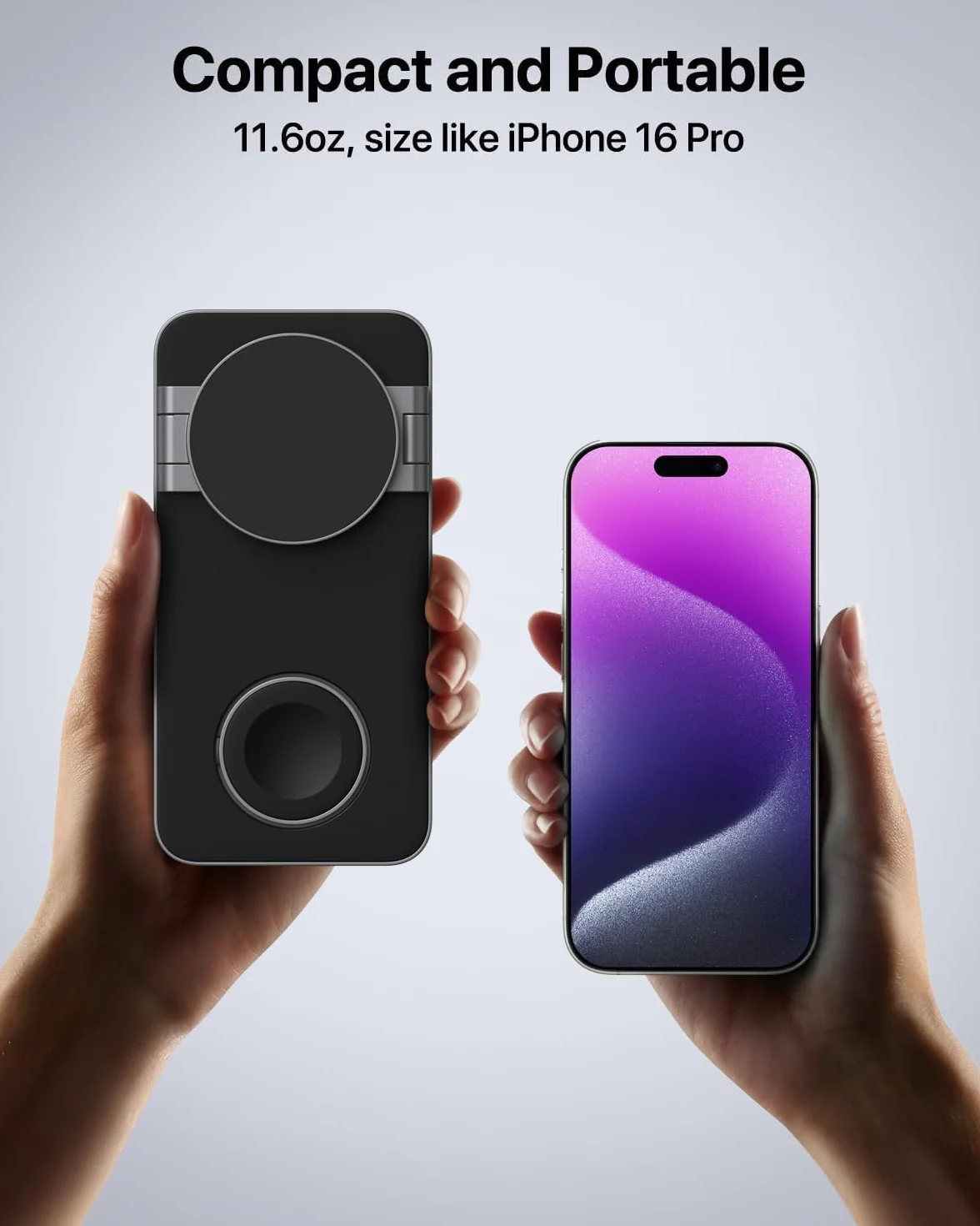 Bezprzewodowa ładowarka, stacja ładująca 3 w 1 do Apple składana, indukcyjna bezprzewodowa ładowarka do iPhone Air 17 16 15 14 13 12, Apple Watch 9/8/7/6/SE/5/4/3/, AirPods Pro z szybkim adapterem
