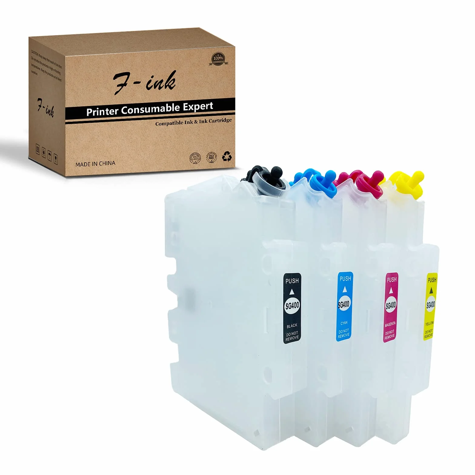 Cartouche d'encre vide rechargeable compatible Sublijet Sawgrass Virtuoso SG400 SG800