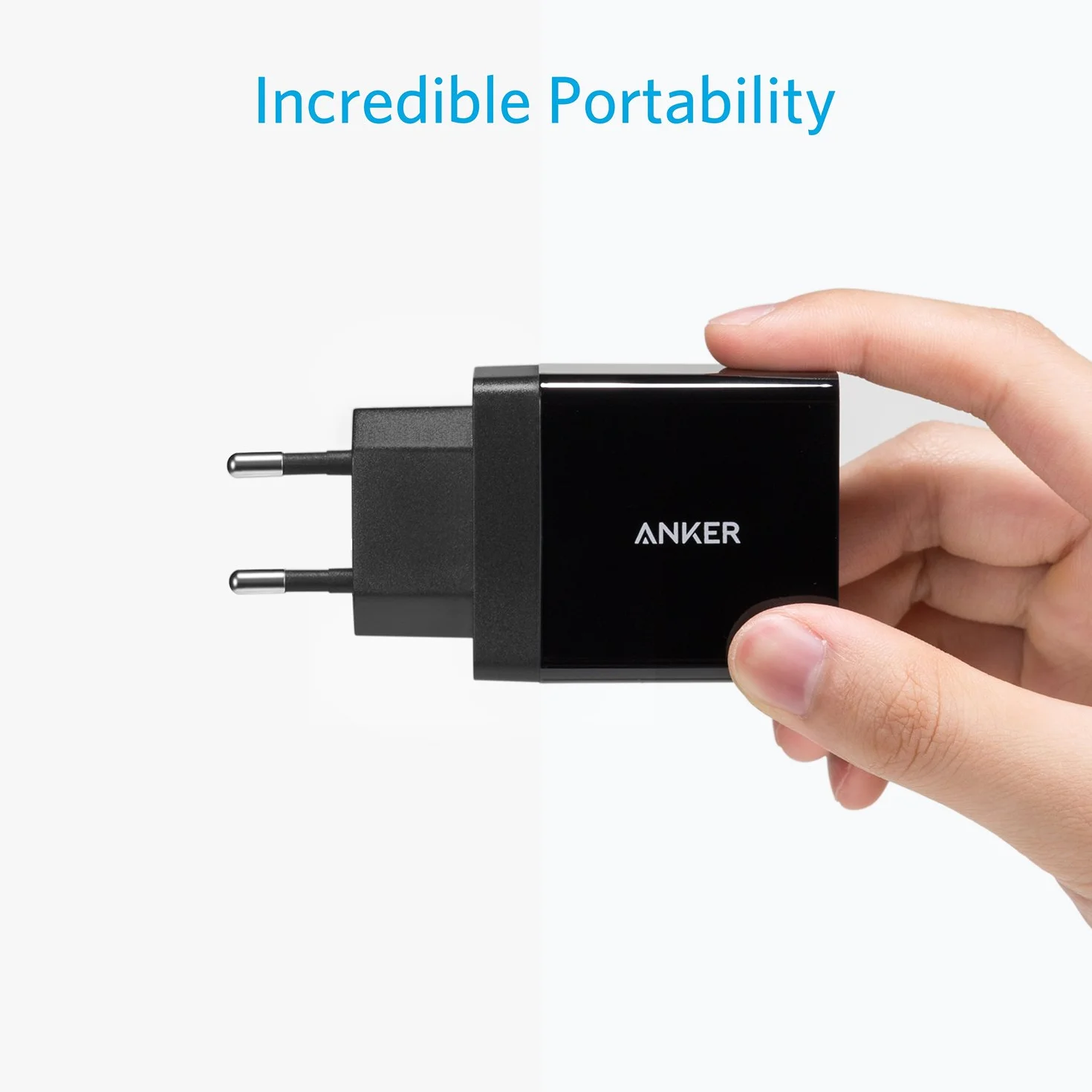 Anker 24 W 2-Port USB Charger with PowerIQ™ Technology 24w