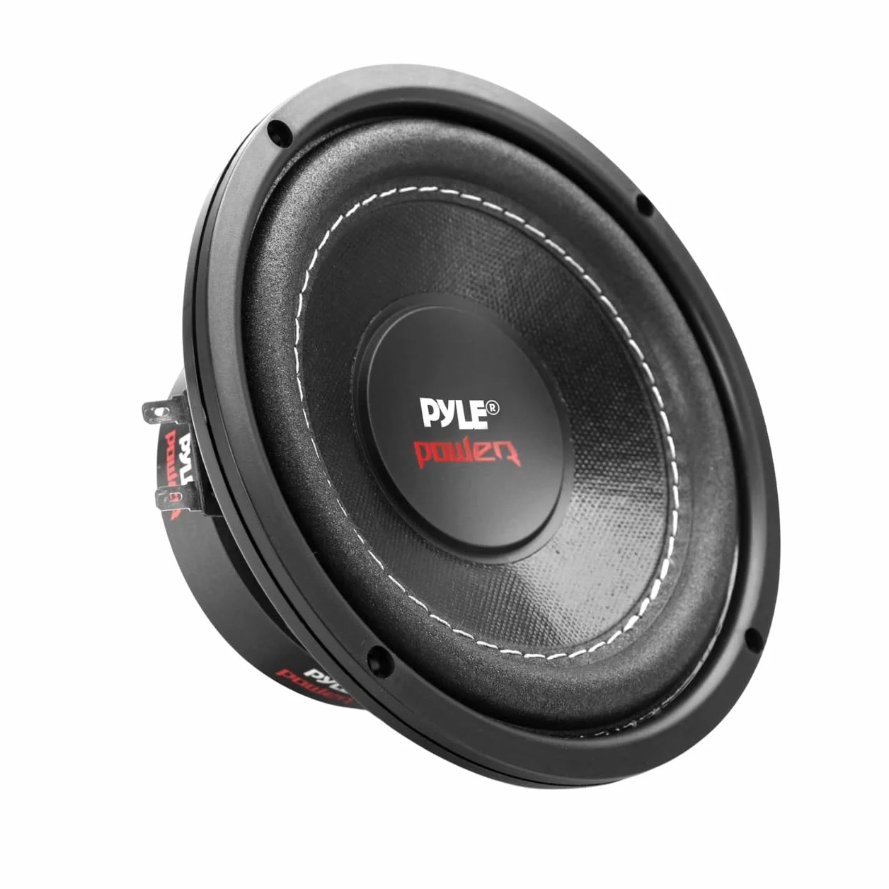 6.5" Car Subwoofer Speaker – 600W Dual Voice Coil, 4 Ohm, Non-Pressed Paper Cone, Foam Surround, Black Basket – Pyle PLPW6D