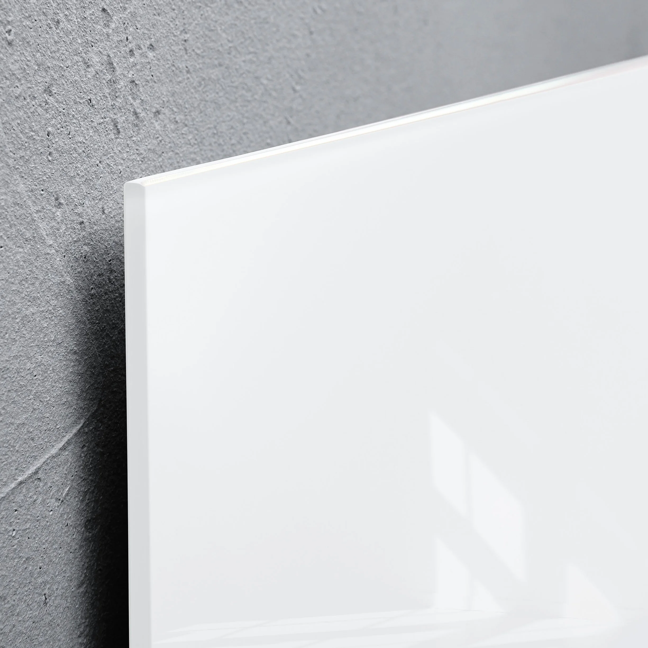 SIGEL GL158 Tableau magnétique en verre premium 30 x 30 cm super blanc