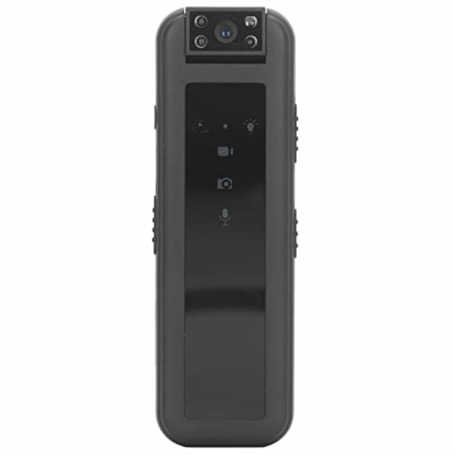 Mini kamera wideo nagrywająca na ciało, noszona kamera na ciało z noktowizorem, kieszonkowa kamera wideo HD 1080P ze wskaźnikiem LED i klipsem, mini kamera na ciało do użytku domowego i na zewnątrz