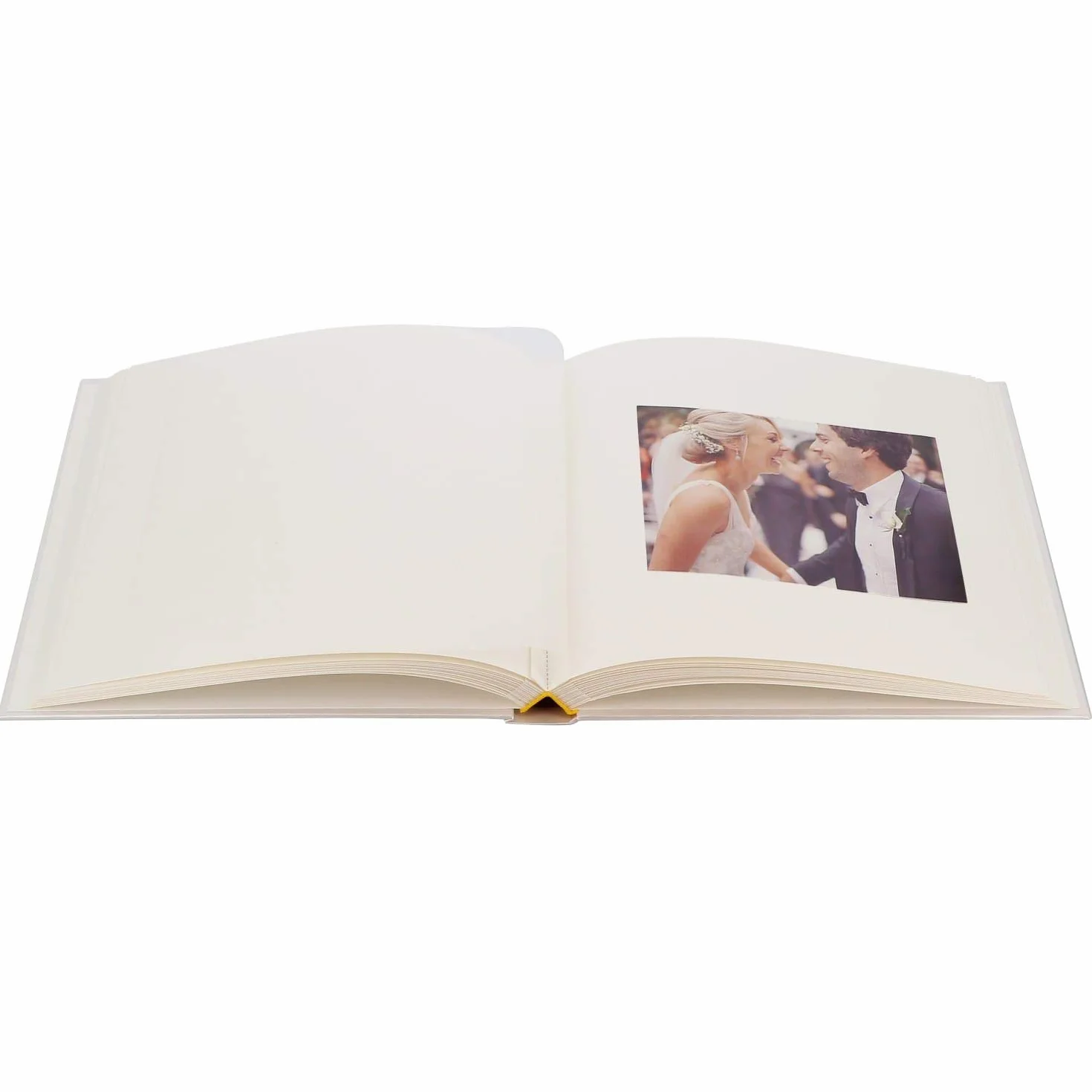 Goldbuch Photo de Mariage Mr. & Mrs Album 60 Pages Blancs Pergamin Souvenir Découpe Papier Fini Gaufré Argenté 30 x 31 x 4 cm
