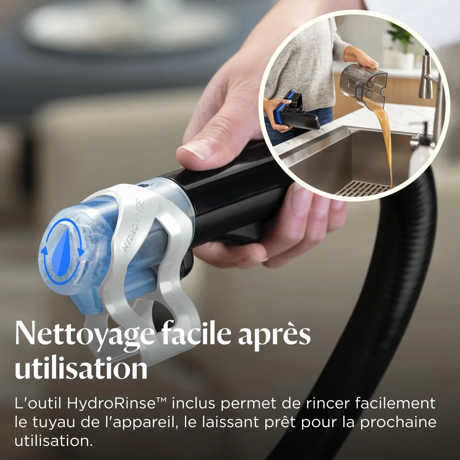 BISSELL SpotClean C5, Shampouineuse Canapé 400W, Nettoyeur Tapis Moquettes Tissus Voiture