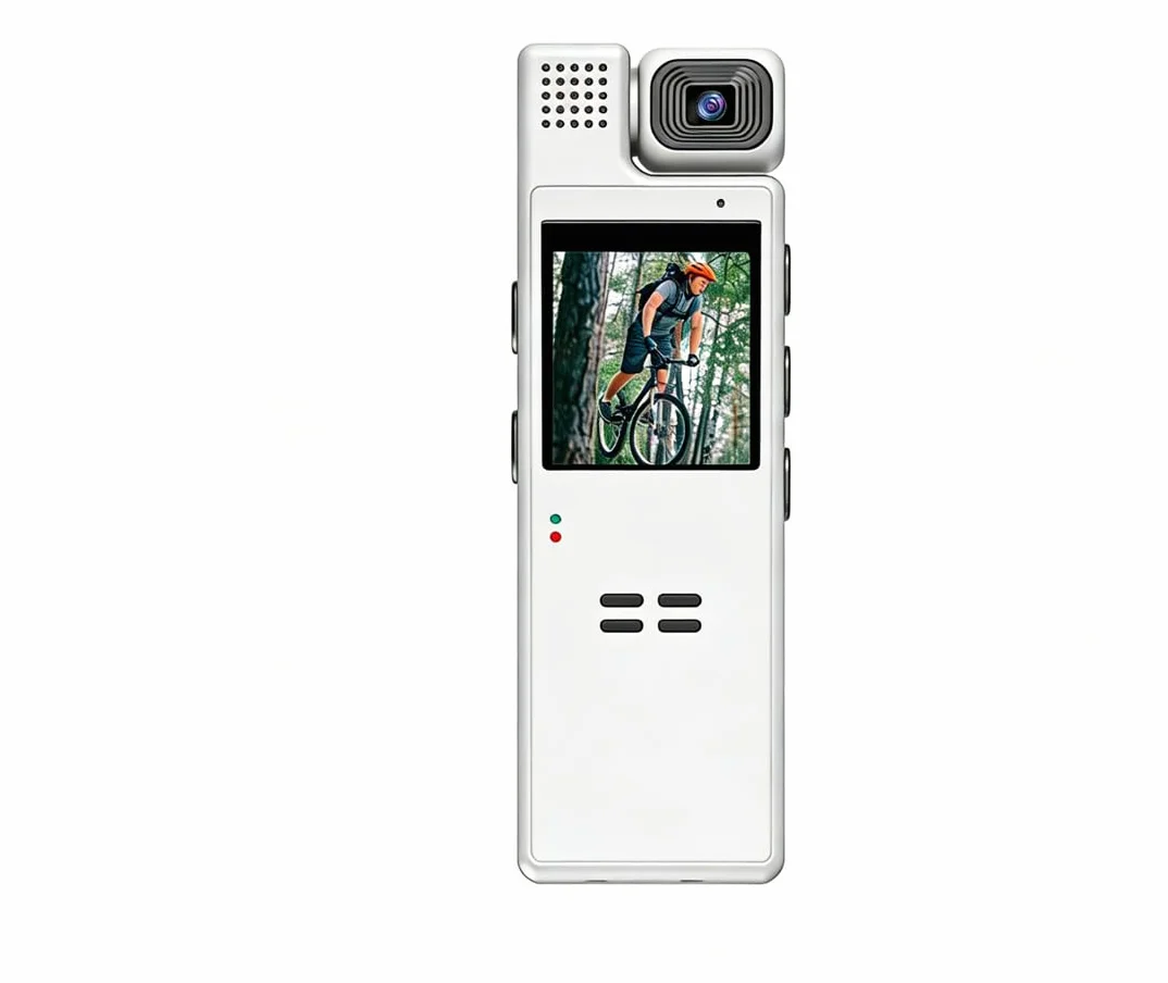 HD1080P Mini Kamera Do Ciała - Przenośna, Obracany Obiektyw 180°, Akumulator 6 Godzin, Wykrywanie Ruchu, Do Sportu, Jazdy Na Rowerze, Podróży, Bezpieczeństwa