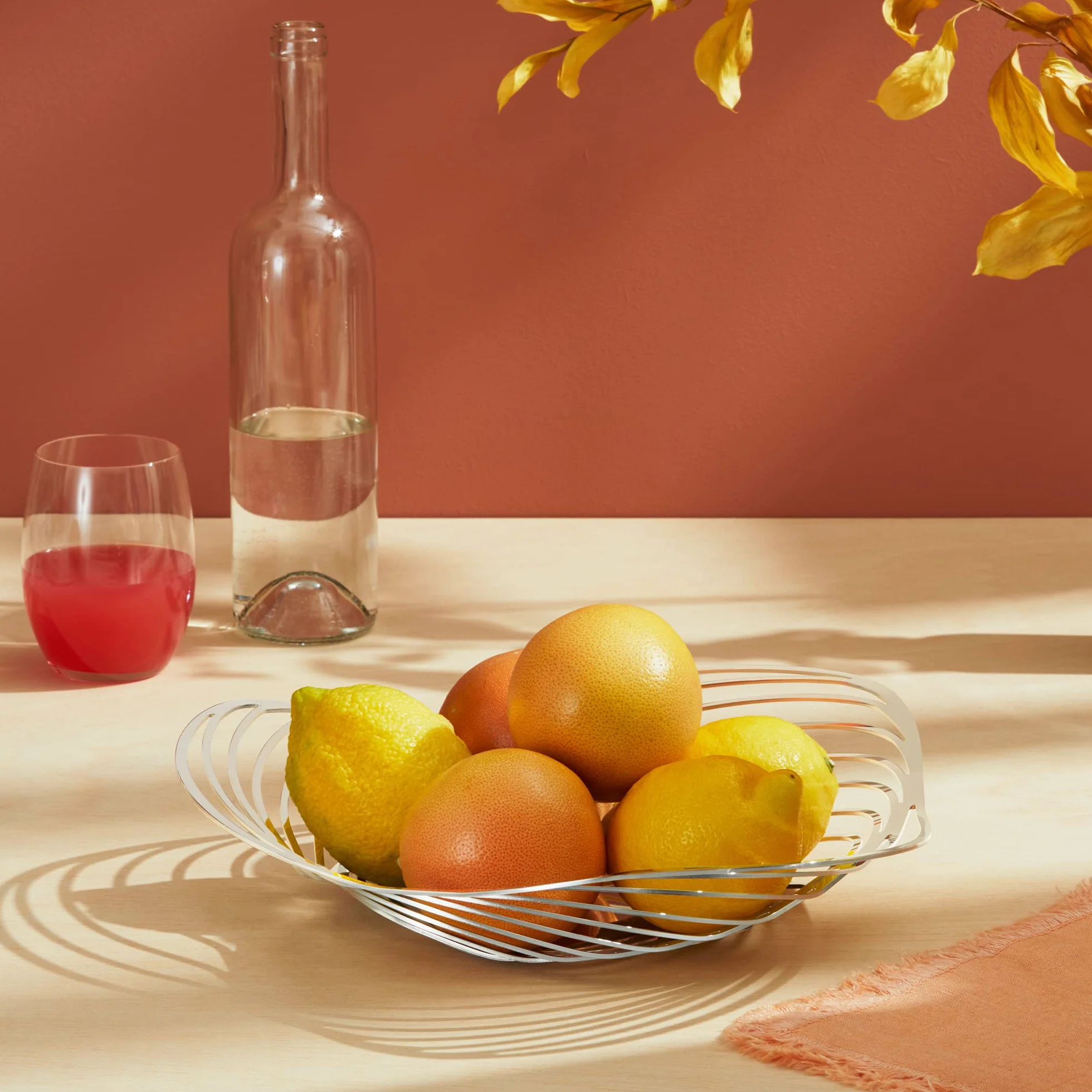 Alessi ACO03 Trinity - Porte-fruits en acier inoxydable 18/10