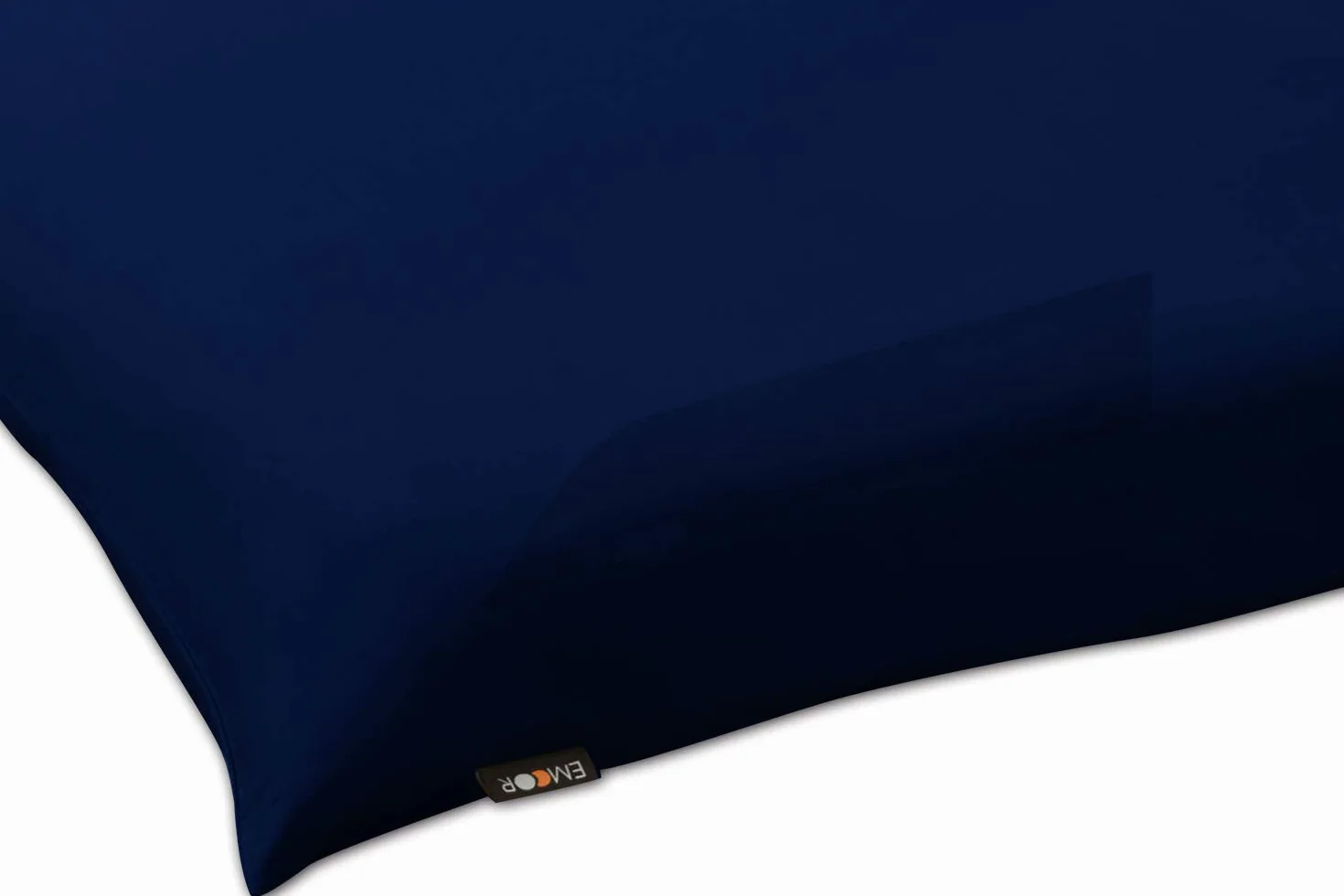 Emoor Single Futon Cover 100% Cotton Anti-Bacterial Mite-Resistant Odor-Resistant Navy Made in Japan