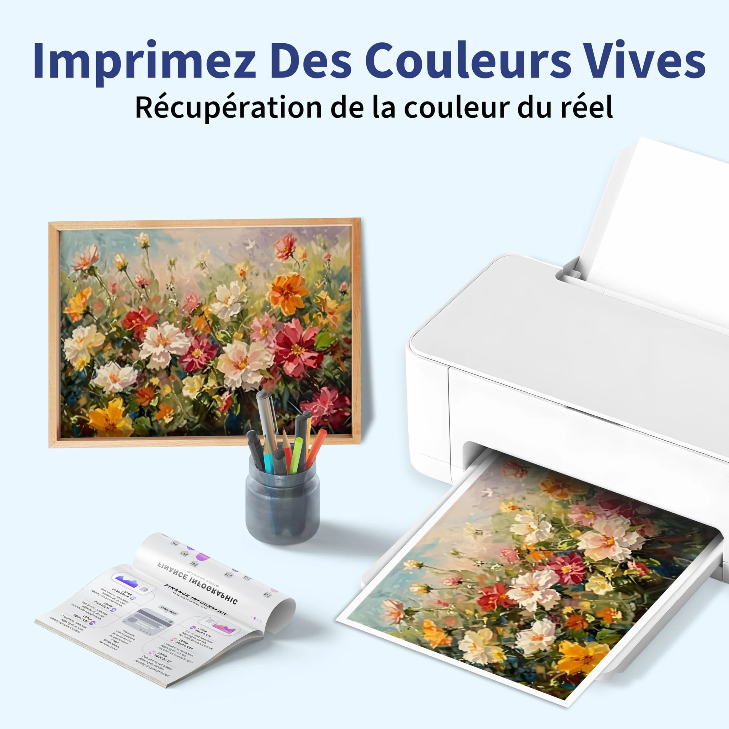 Boîte de Maintenance Compatible Epson XP6100 C13T366100 pour Imprimantes XP-6000 XP-6100 XP-8500 XP-6001 XP-6005 XP-6105 XP-8600 XP-8605 XP-970, 1 Paquet