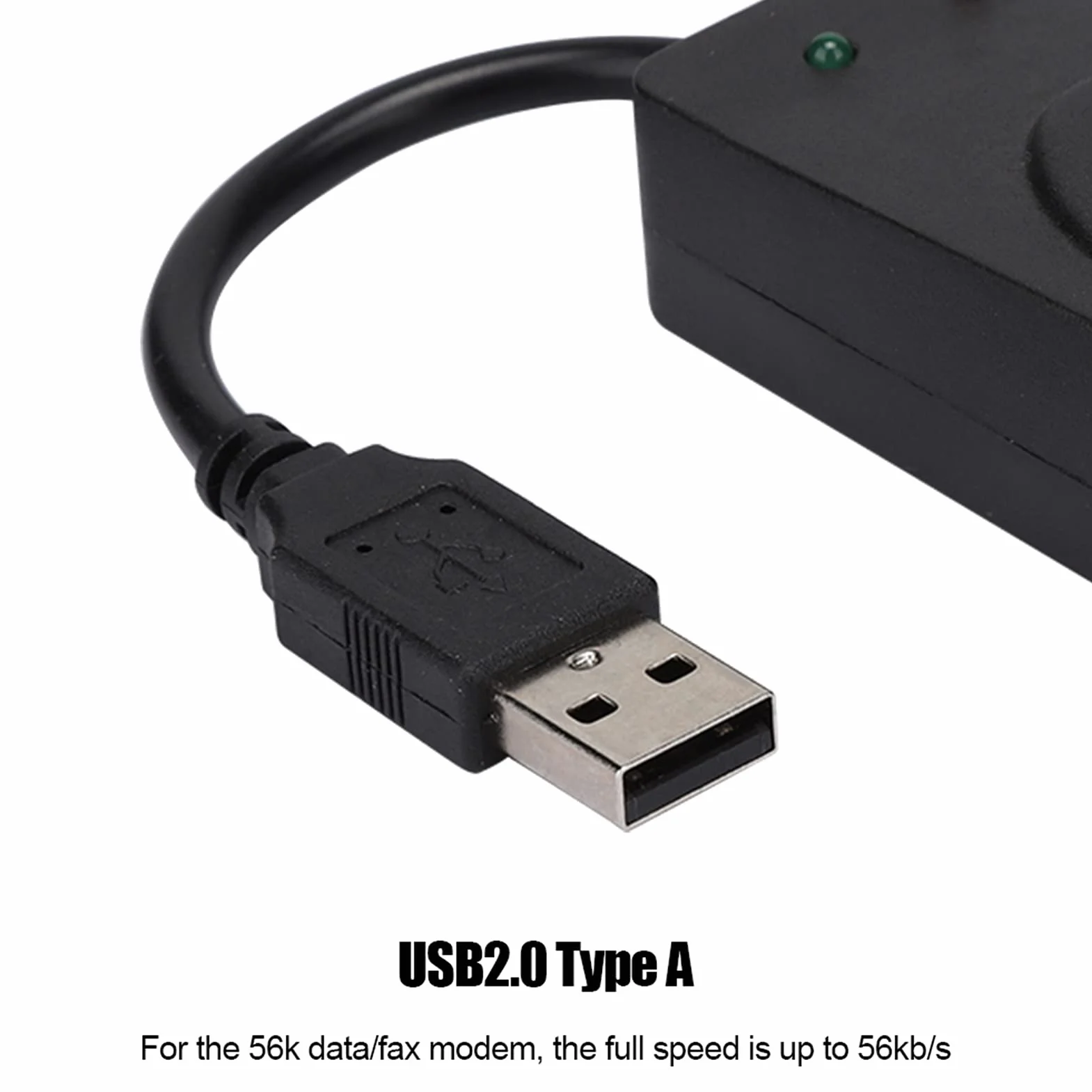 Modem Fax USB 2.0 56K Externe Plug and Play pour XP