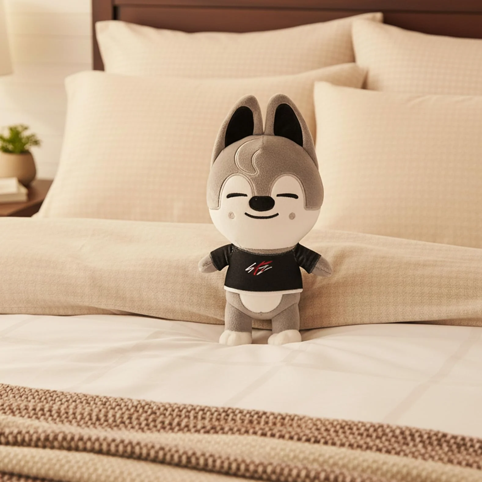 Skz- Peluche Douce 20 cm pour Fans Dessin animé Cadeau décoration