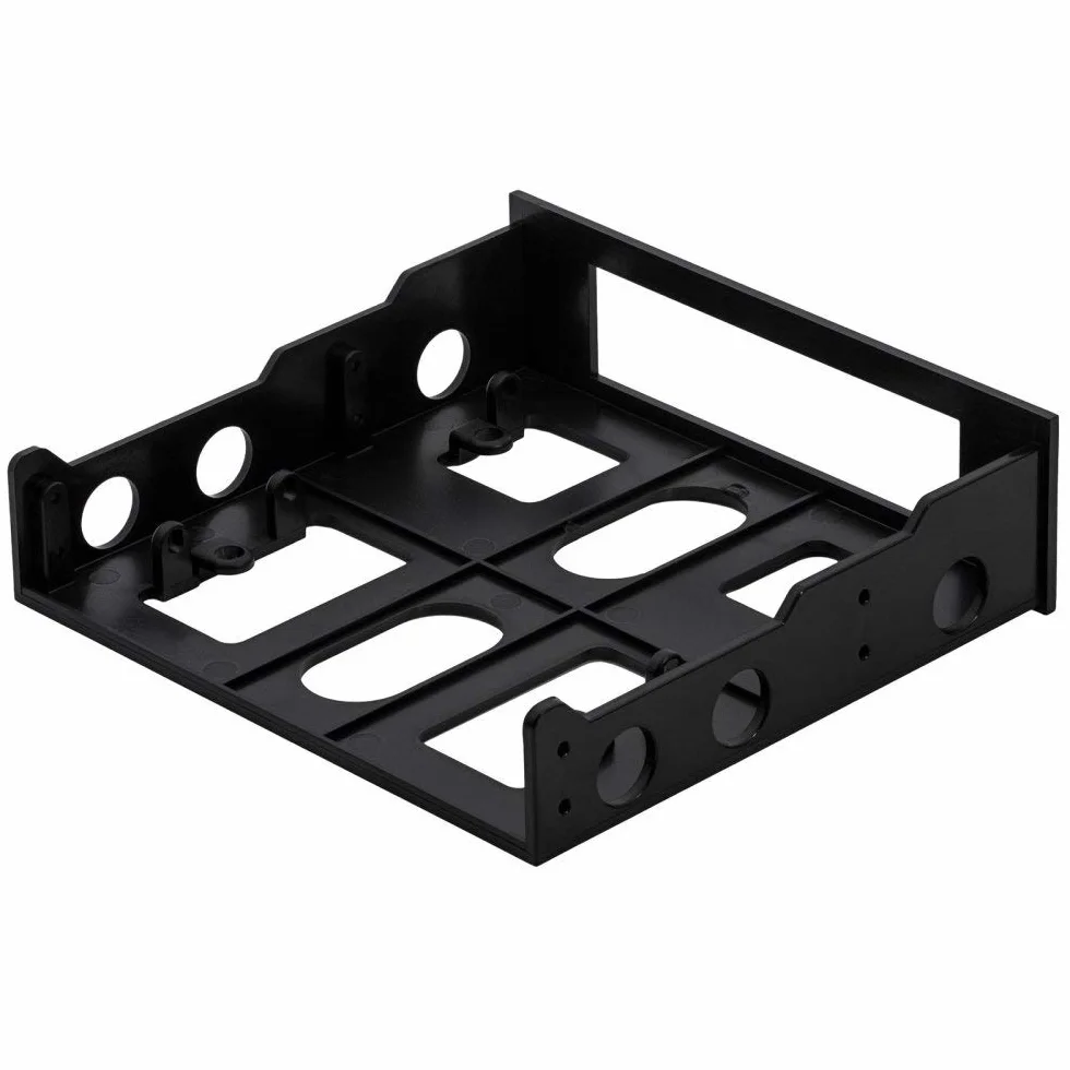 Akyga AK-CA-50 adapter ramka montażowa kieszeń montażowa tworzywo sztuczne 5,25" na 3,5"
