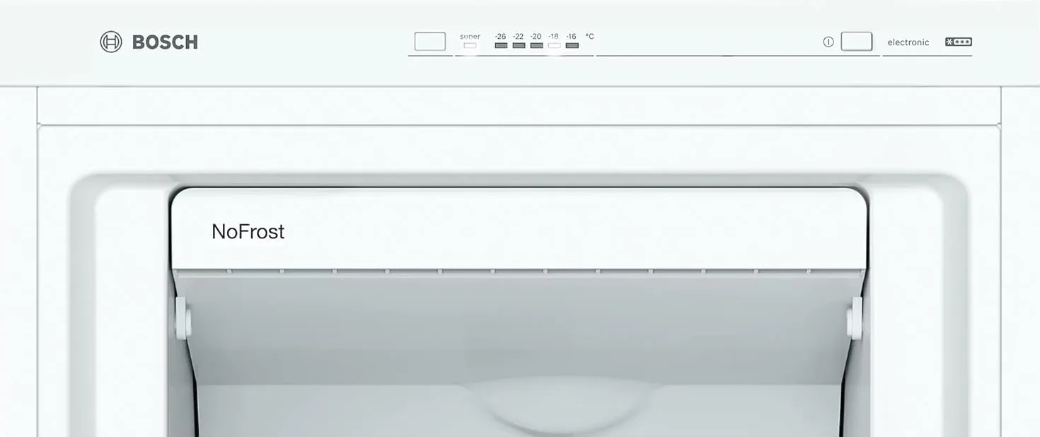 Bosch GSN58AWEV Congélateur Pose-Libre Série 6-366 L - 5 Tiroirs De Congélation - 191 x 70 Cm - Blanc