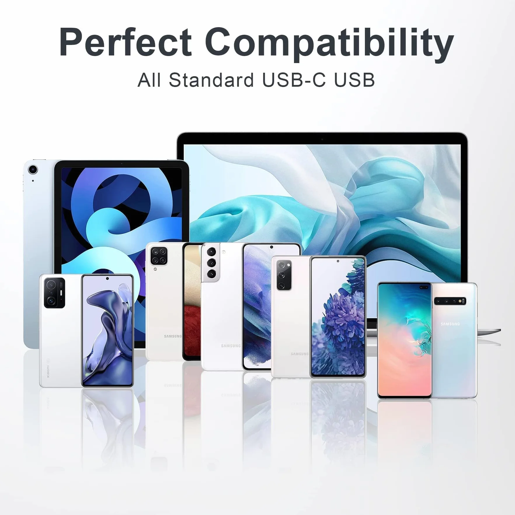 RAVIAD Câble USB C Charge Rapide 3.1A, Lot de 2, 1M Nylon pour iPhone 17 16 15 Samsung Galaxy S25 S24 S23 S22 S21 S20 S10 Huawei P40 P30 Redmi Note 10 9