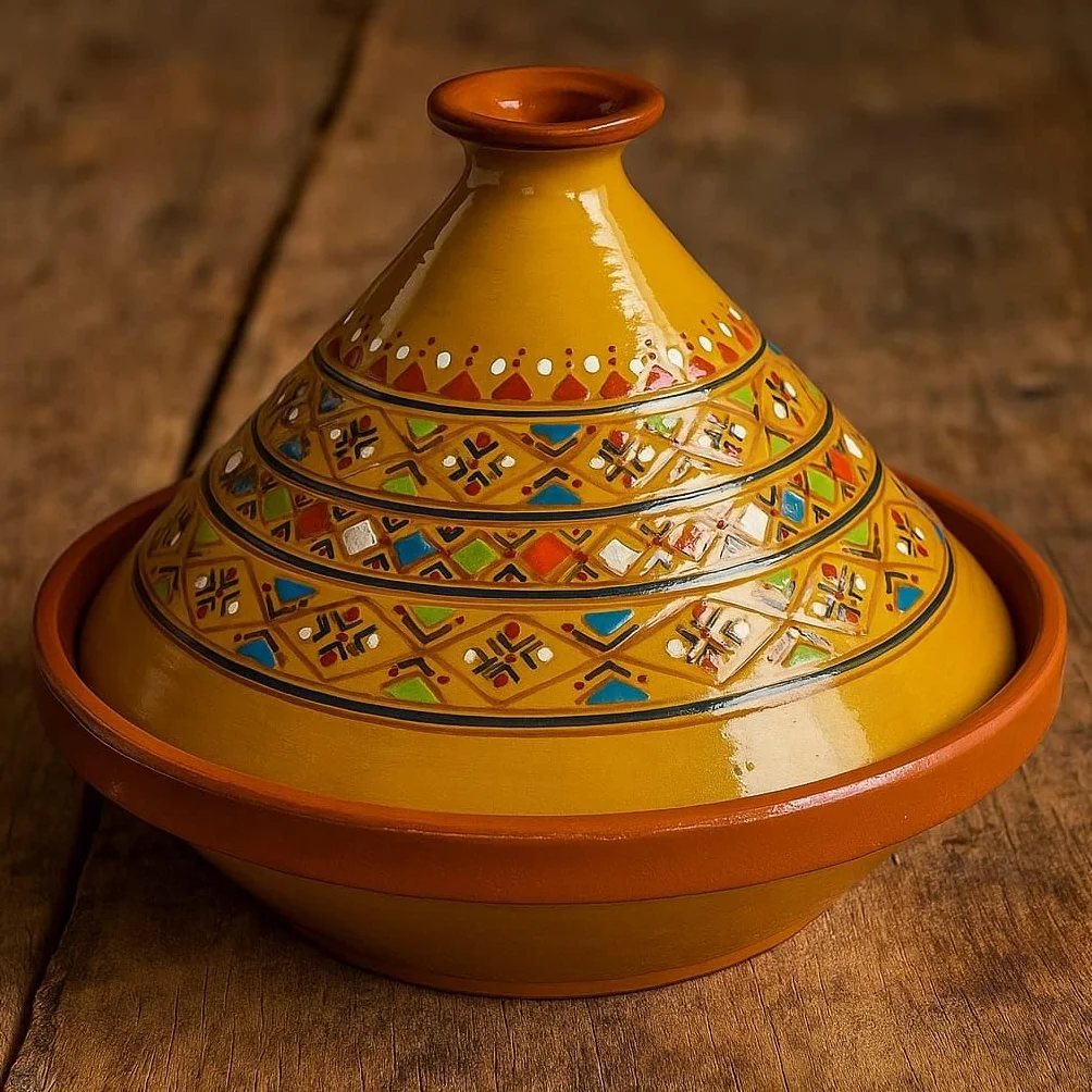 Generico Tajine en terre cuite Marocain Tunisien XL 32 cm