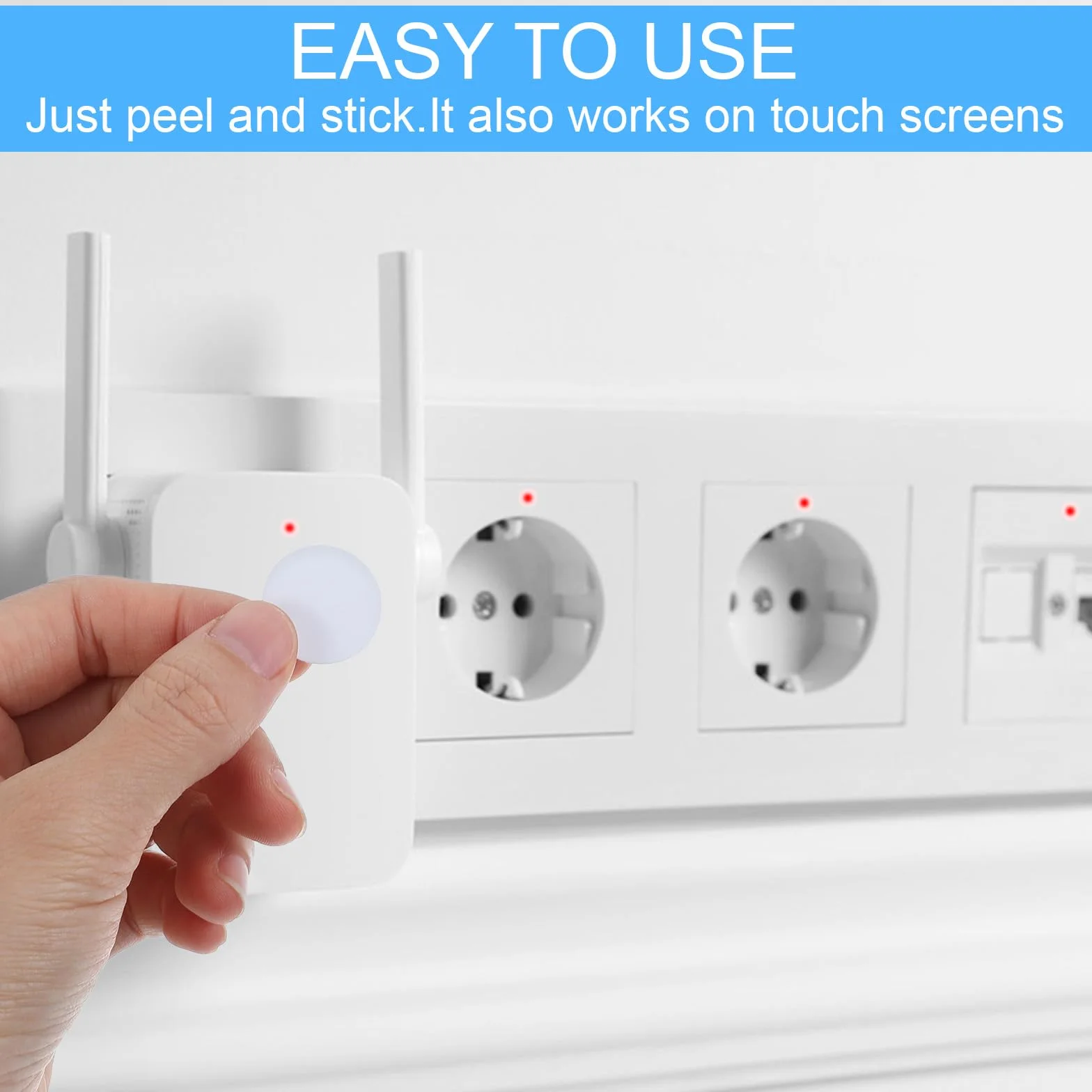Naklejki blokujące światło LED, taśma zaciemniająca, osłony bloków światła LED, arkusze przyciemniające, naklejki do osłaniania świateł na elektronikę do osłon routerów (cięcie, 100% blokowanie, białe